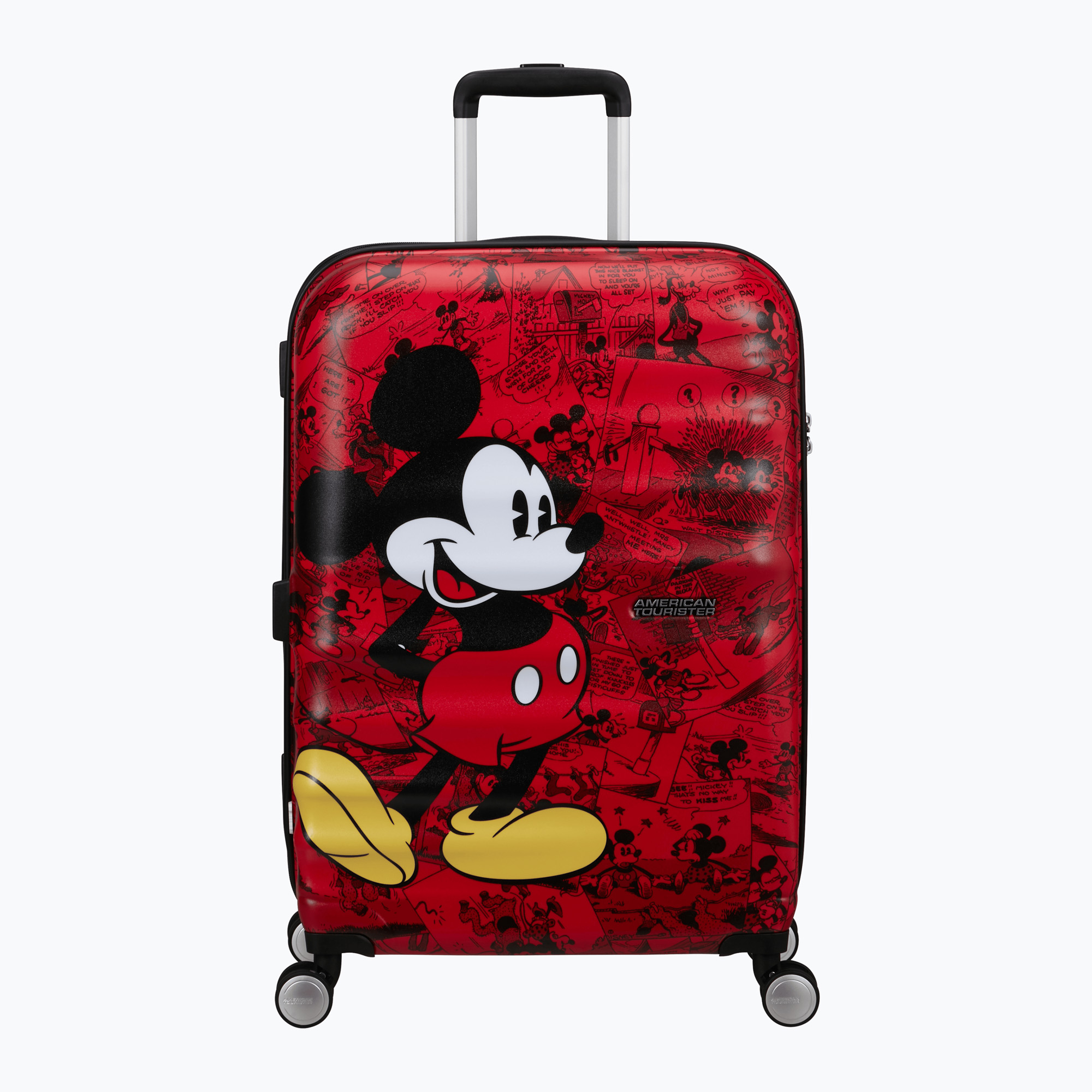 Walizka podróżna American Tourister Disney Wavebreaker 64 l mickey comics red 