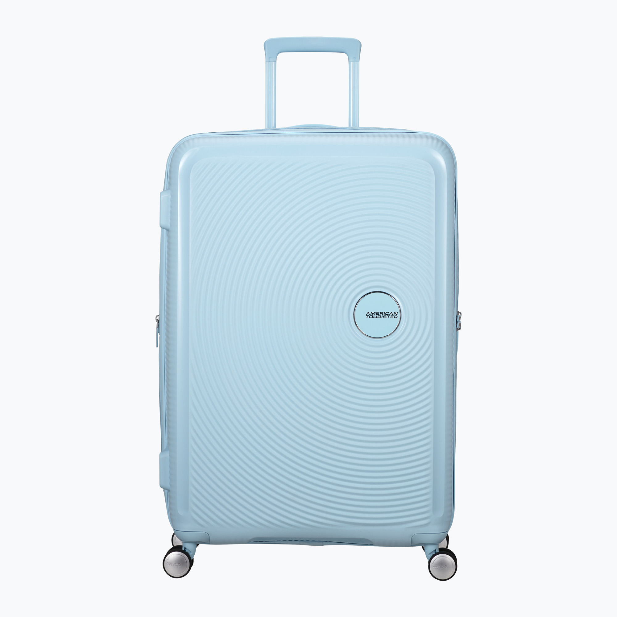 Walizka podróżna American Tourister Soundbox 110 l pastel blue 