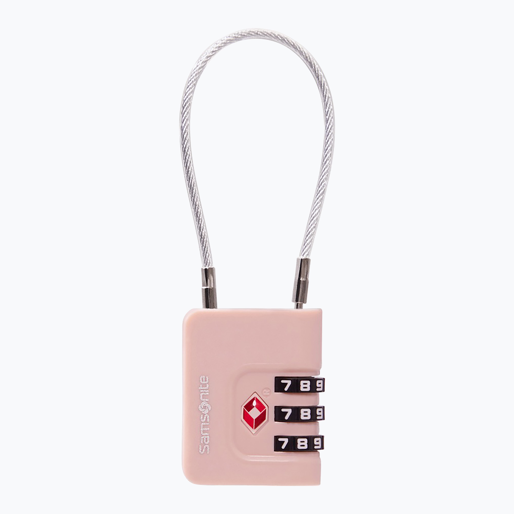 Lakatt Samsonite Cablelock 3 Dial TSA rose (Cablelock 3 Dial TSA 155576)