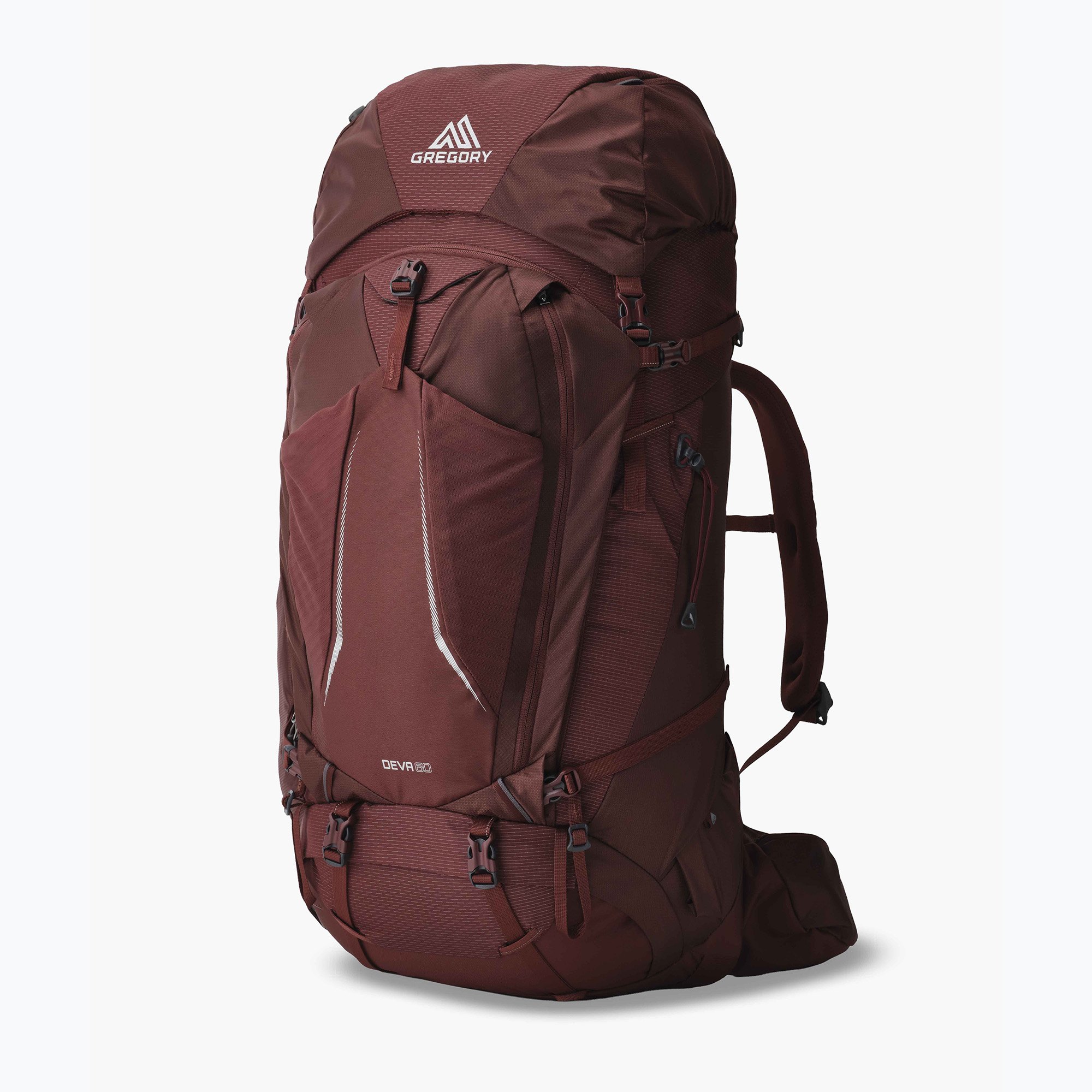 Rucsac de trekking pentru femei Gregory Deva 60 l garnet red