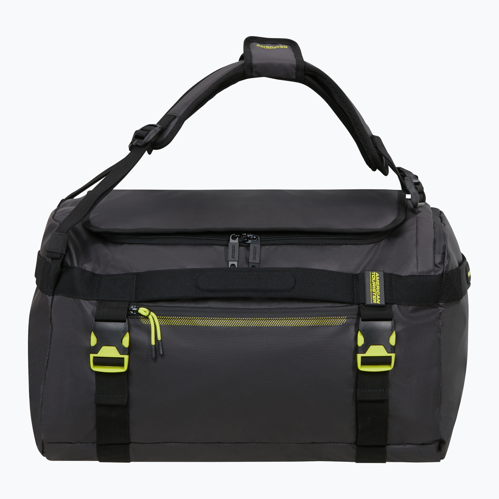 Torba American Tourister Urban Track Coated 60 l black/lime 
