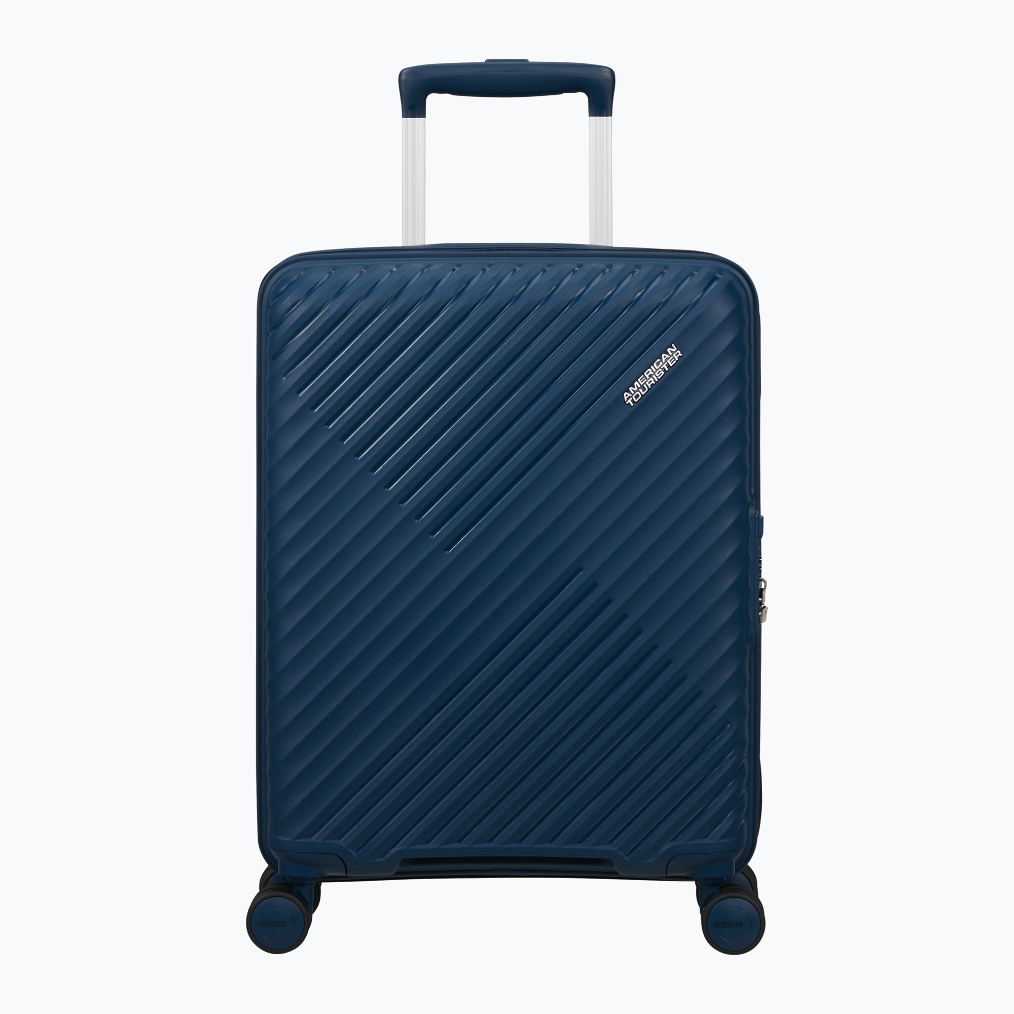 Walizka podróżna American Tourister Diablast Spinner 35 l darkwave blue 