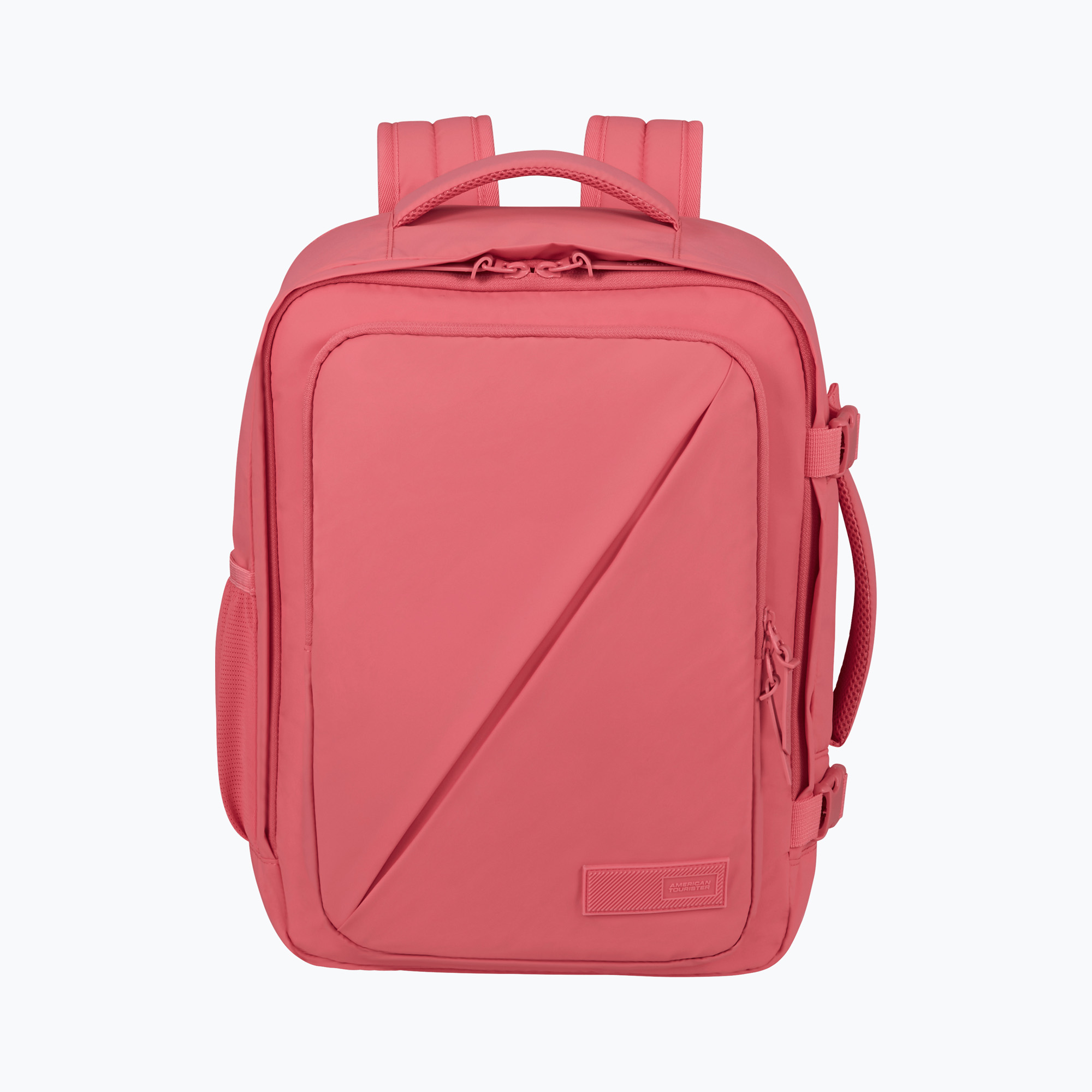 Plecak miejski American Tourister Take2Cabin Casual MS Puff 26,5 l pink glitch 