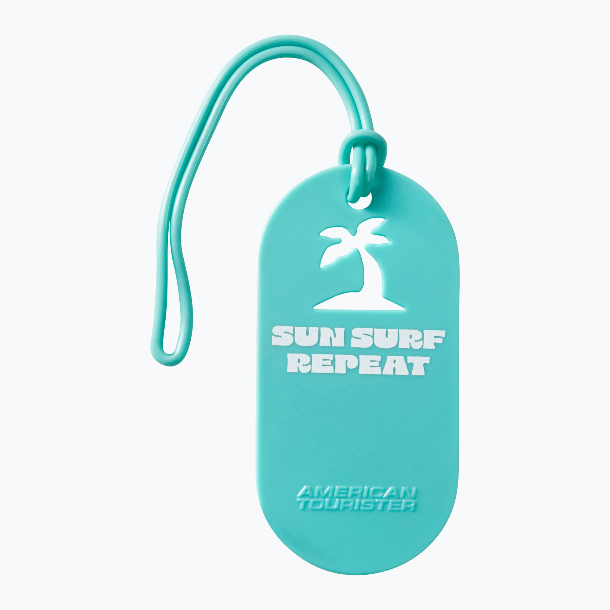 Štítek na zavazadlo American Tourister Luggage Tag Fun 2 pcs. sun surf repeat
