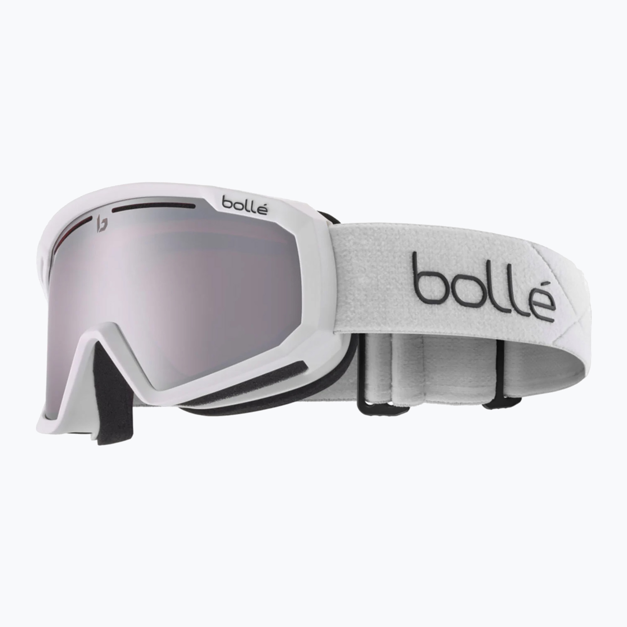 Occhiali da sci Bollé Y7 OTG bianco opaco/vermillon gun (M-L) (Y7 OTG BG137002)