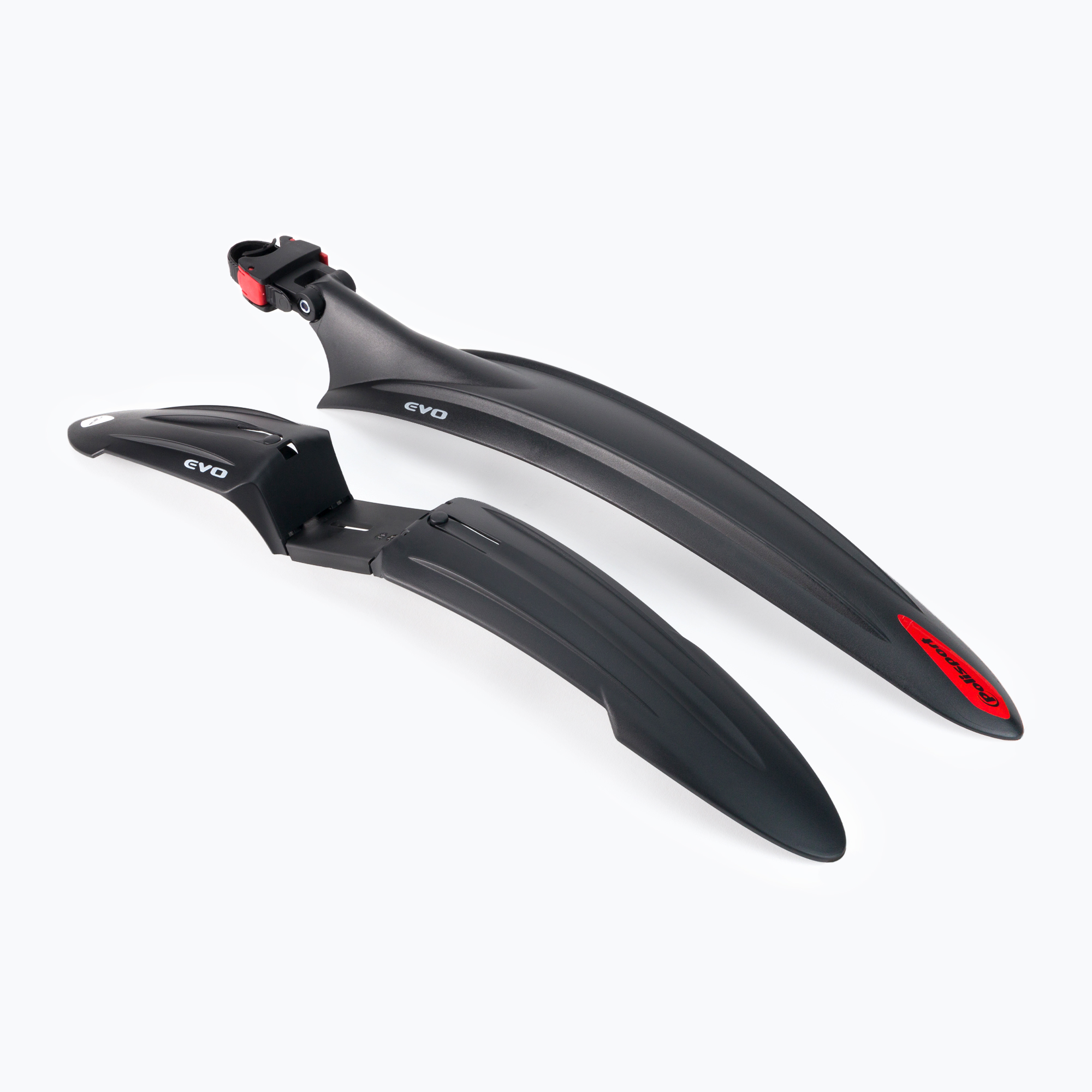 POLISPORT Cross Country Evo Set 24/26 Mtb negru MD biciclete cu apărători de noroi 8622100008