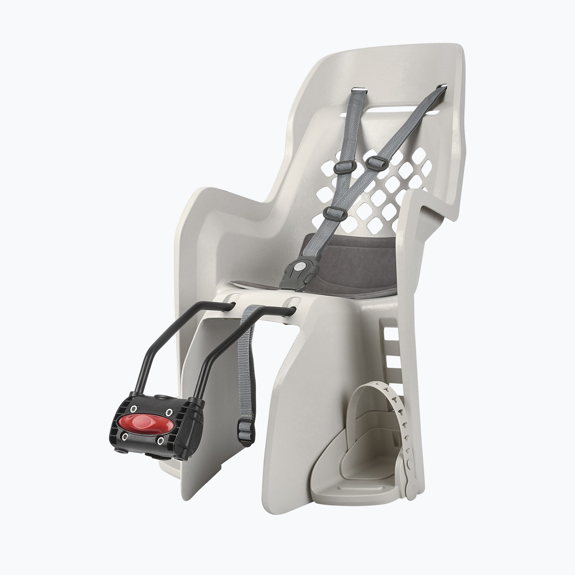 Седалка за велосипед Polisport Joy FF в кремаво/тъмно сиво