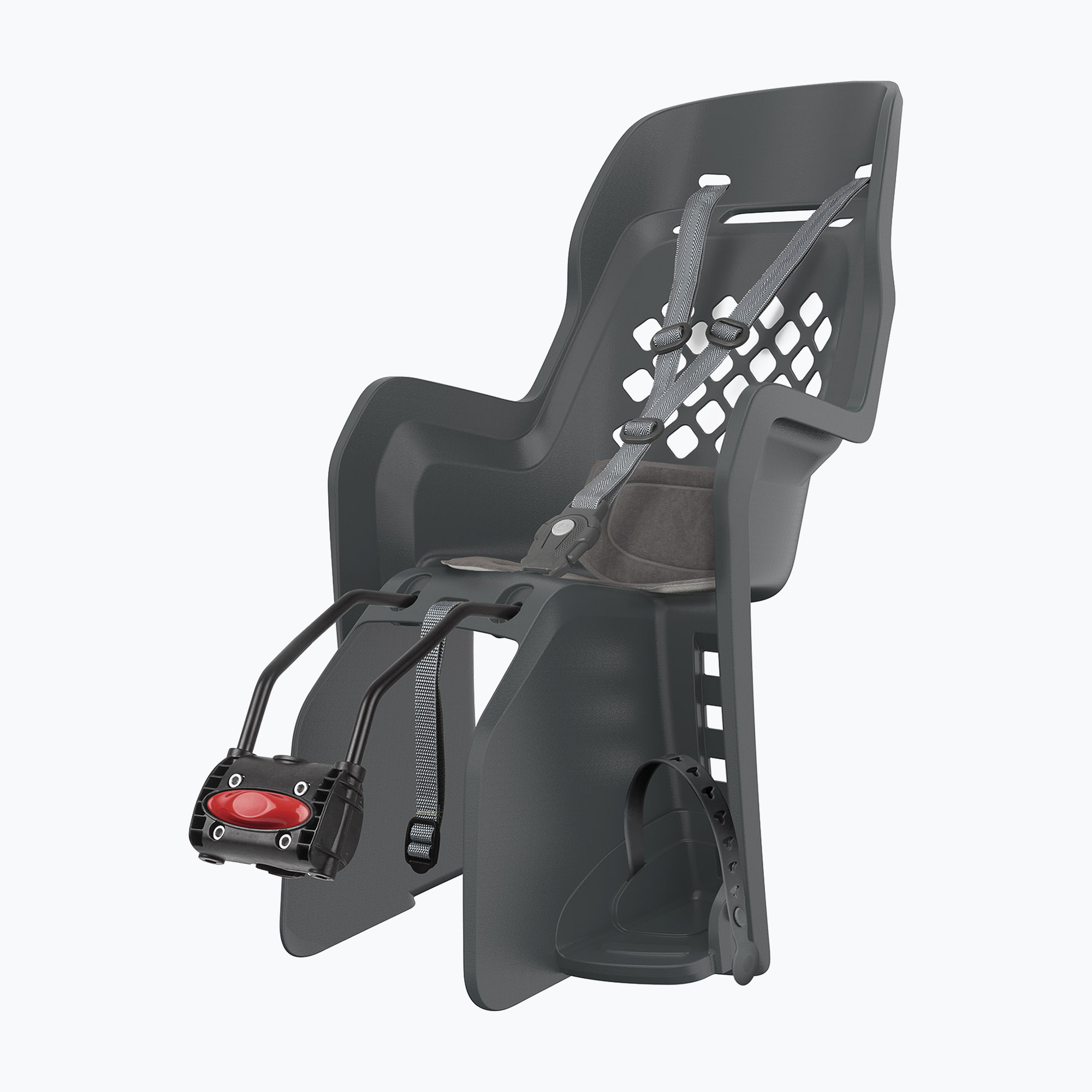 Седалка за велосипед Polisport Joy FF тъмно сива/тъмно сива