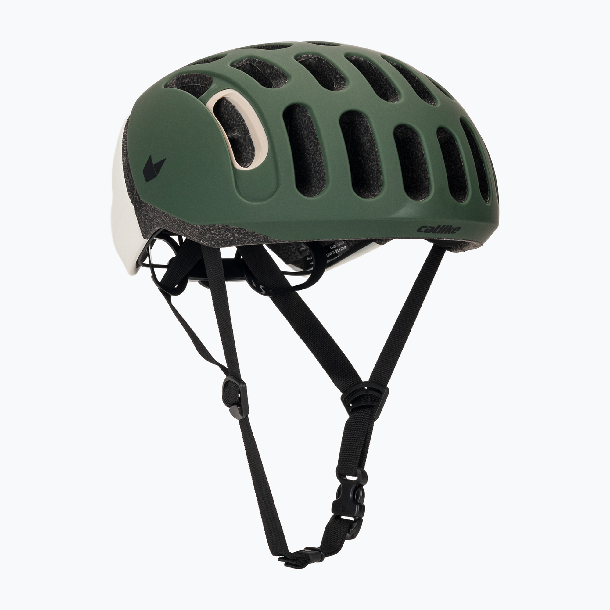 Cască de ciclism MTB Catlike Whisper II green forest/white matte
