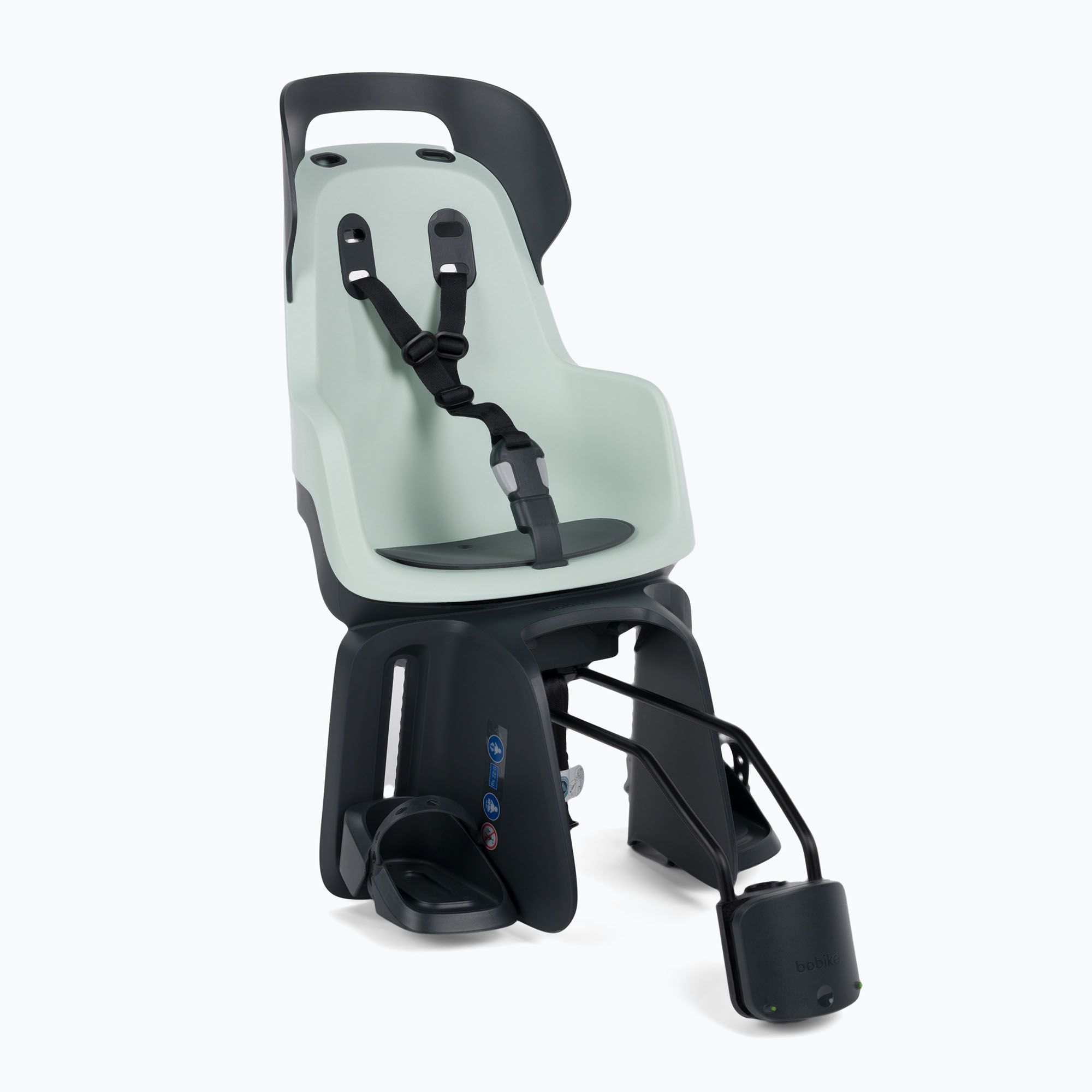 Zadná rámová sedačka na bicykel bobike Go RS 1P zelená/čierna 8012700003 (Go Maxi Reclining System 1P 8012700003)
