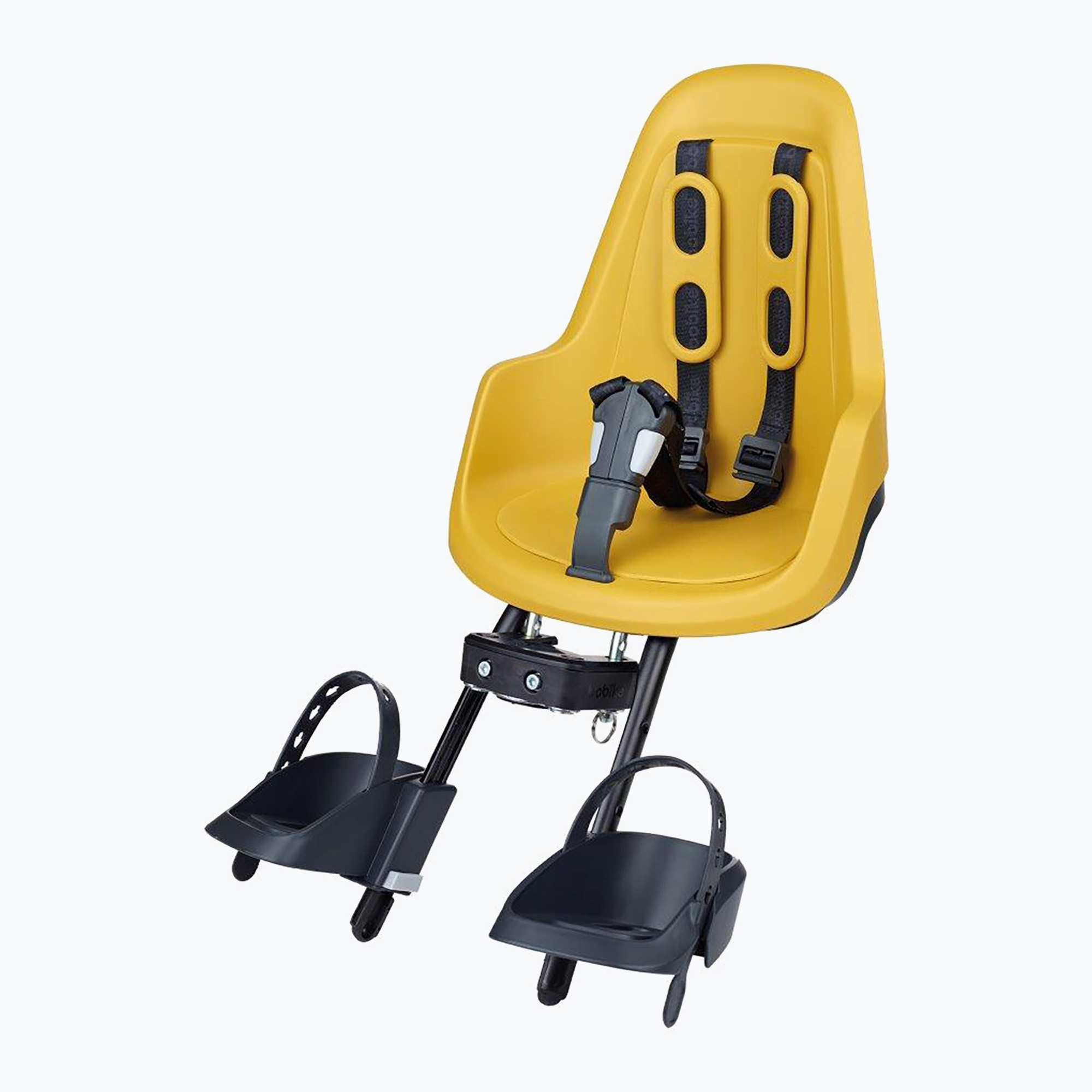 Scaun de bicicletă bobike One Mini mighty mustard (One Mini 8012000023)