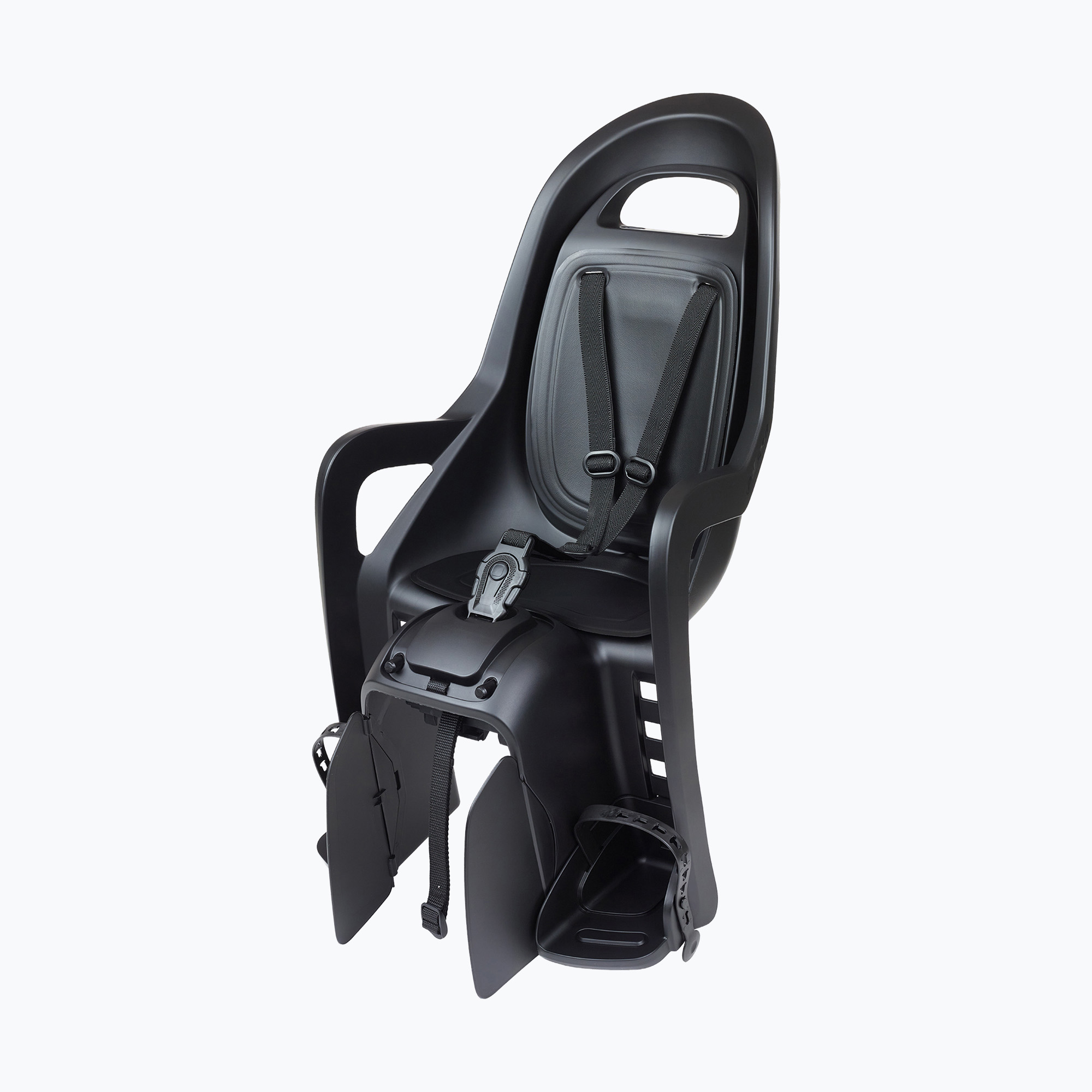 Детско столче за велосипед Polisport Groovy Maxi Mik HD black/dark grey