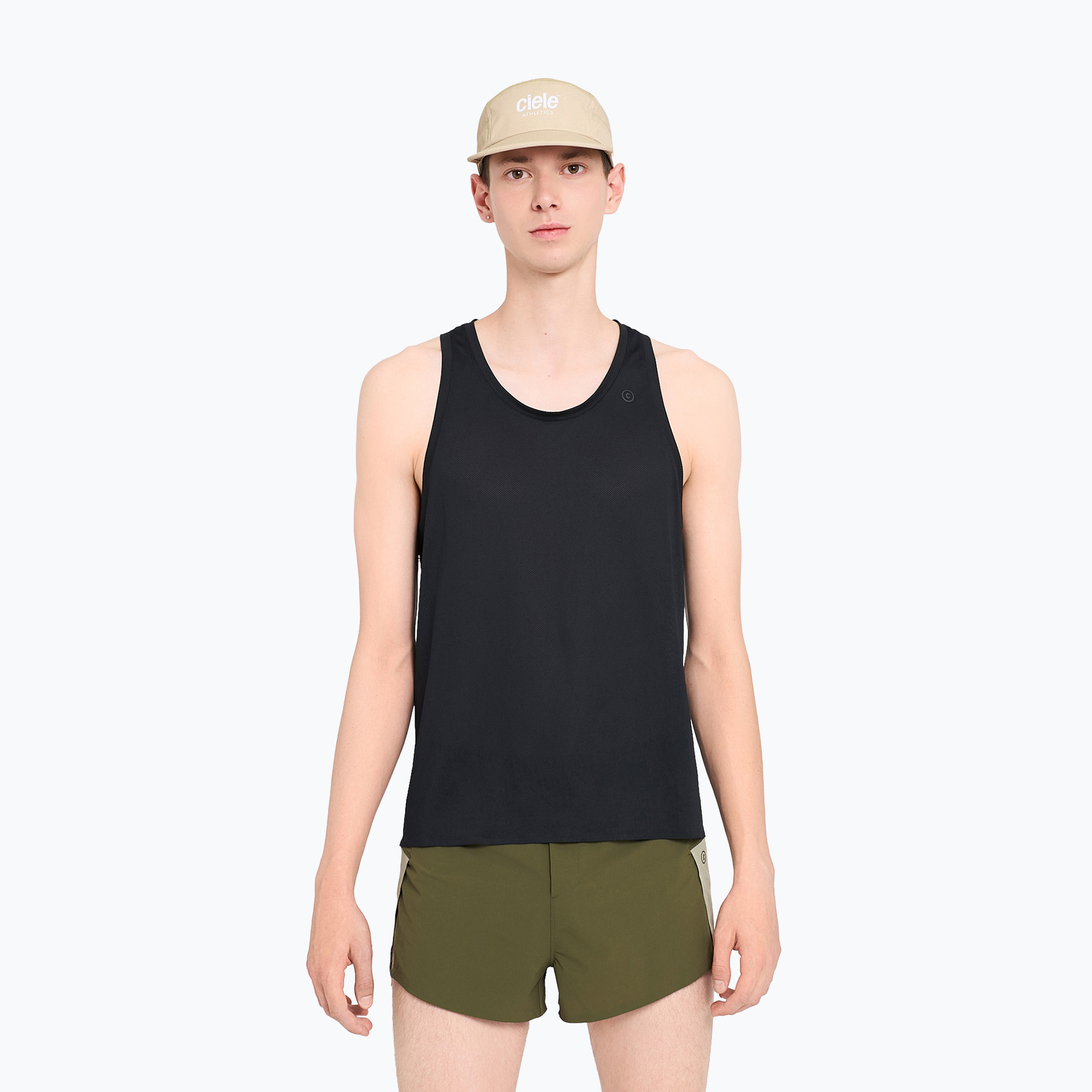 Мъжка тениска за бягане Ciele Athletics FST Signlet 2 shadowcast