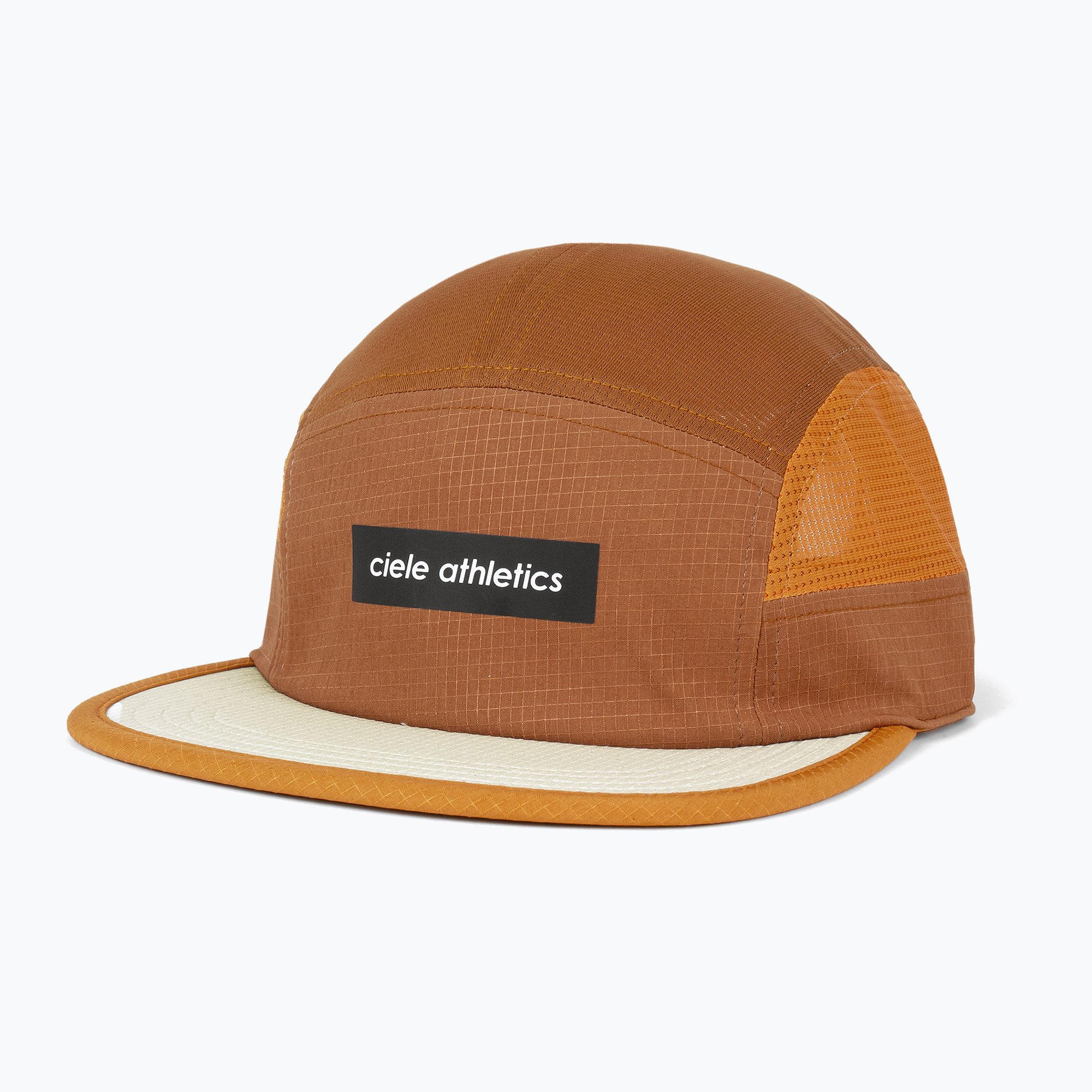 Шапка с козирка Ciele Athletics GOCap Field Iconic Bar ginger bread/sunset