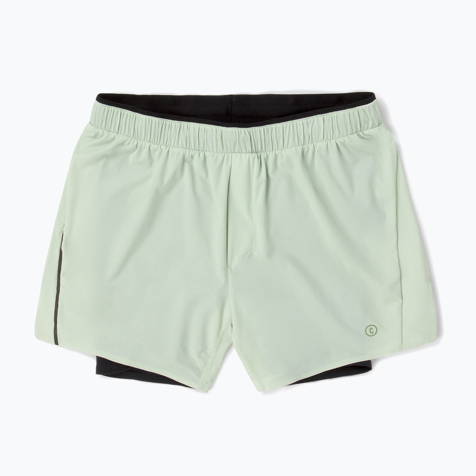 Pantaloni scurți de alergare pentru bărbați Ciele Athletics DLYShort5''LongBrief 2 light moss