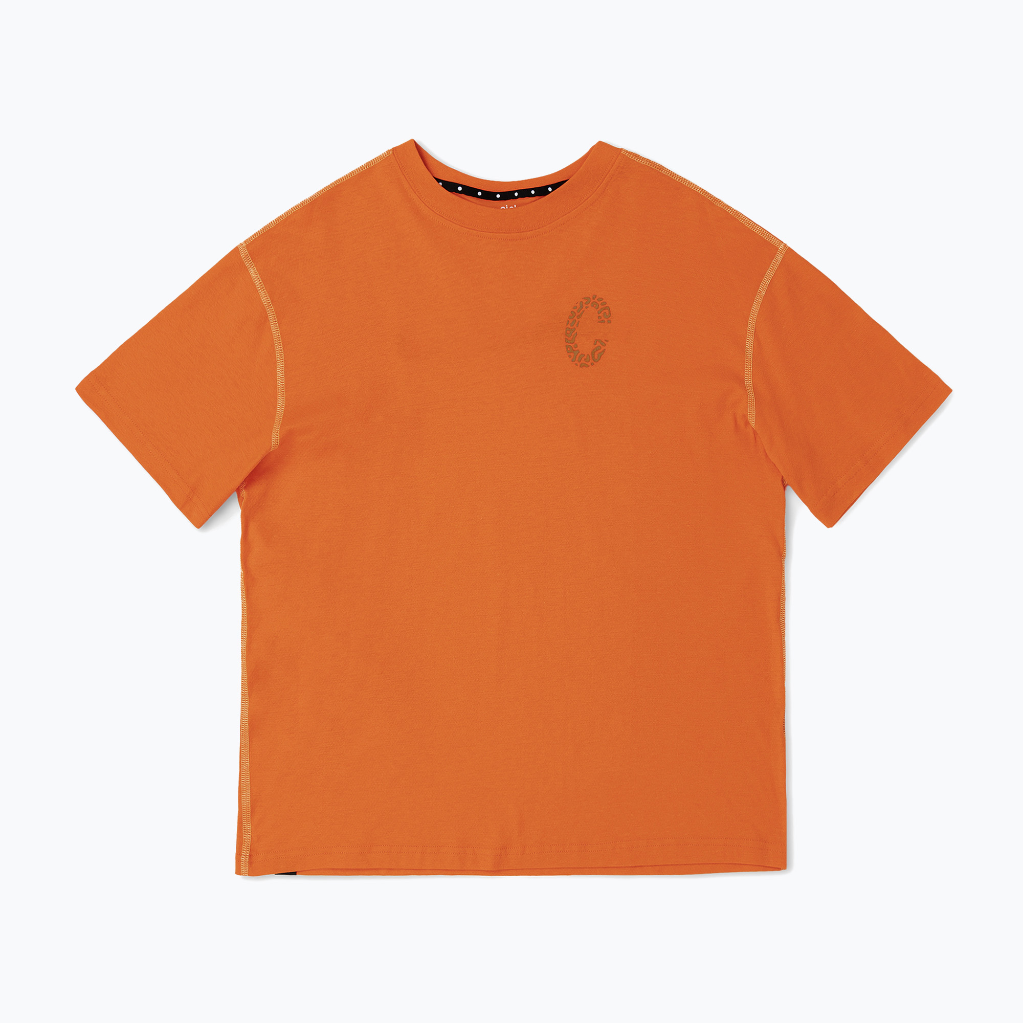 Мъжка тениска за бягане Ciele Athlteics NSPTShirt HV''C'' orange