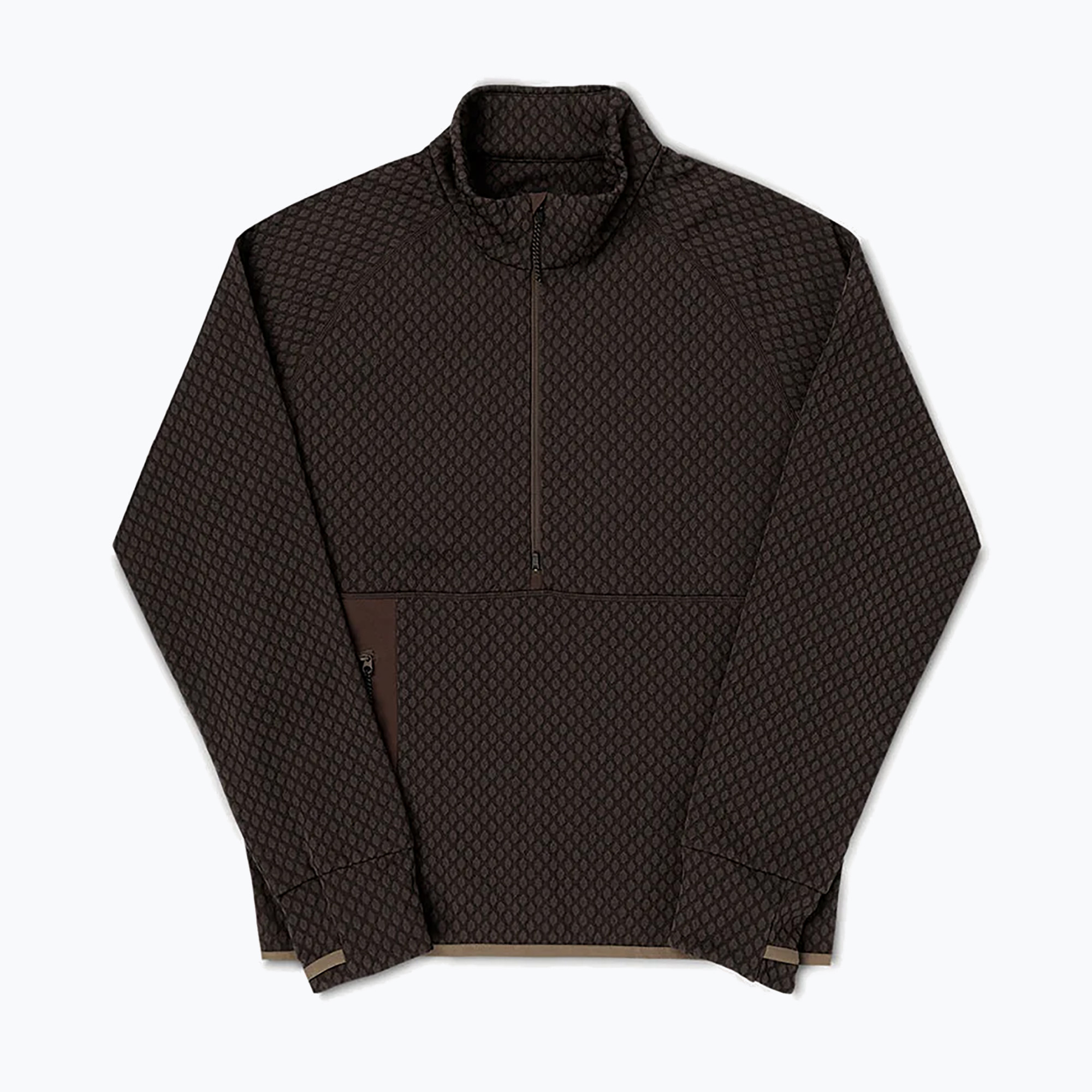 Мъжки суитшърт за бягане Ciele Athletics VLVHalfzip oak