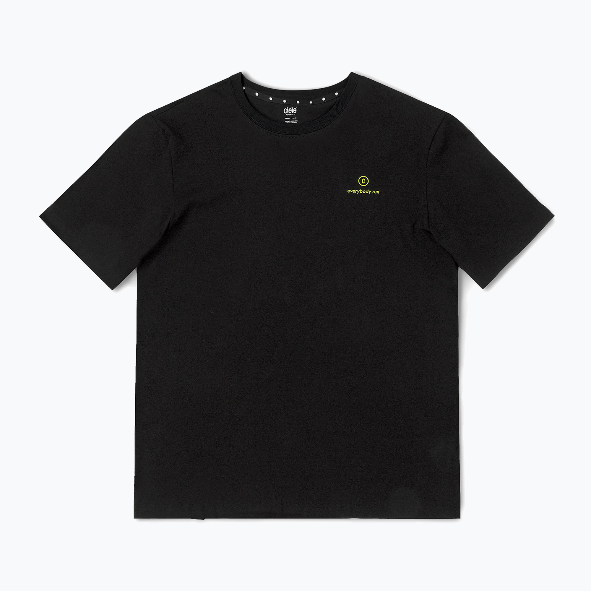 Тениска Ciele Athletics ORTShirt Everybody Run black