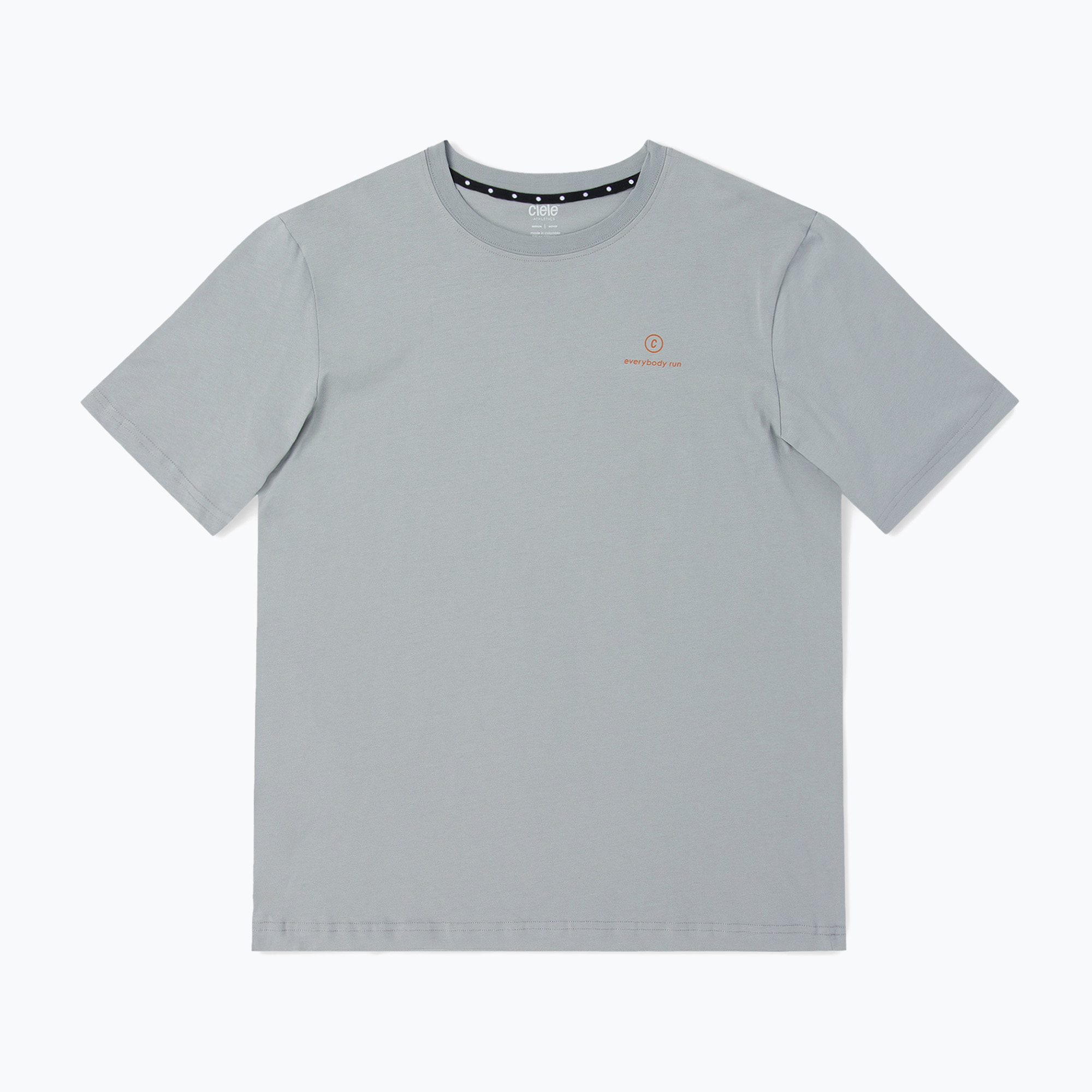 Тениска Ciele Athletics ORTShirt Everybody Run quarry