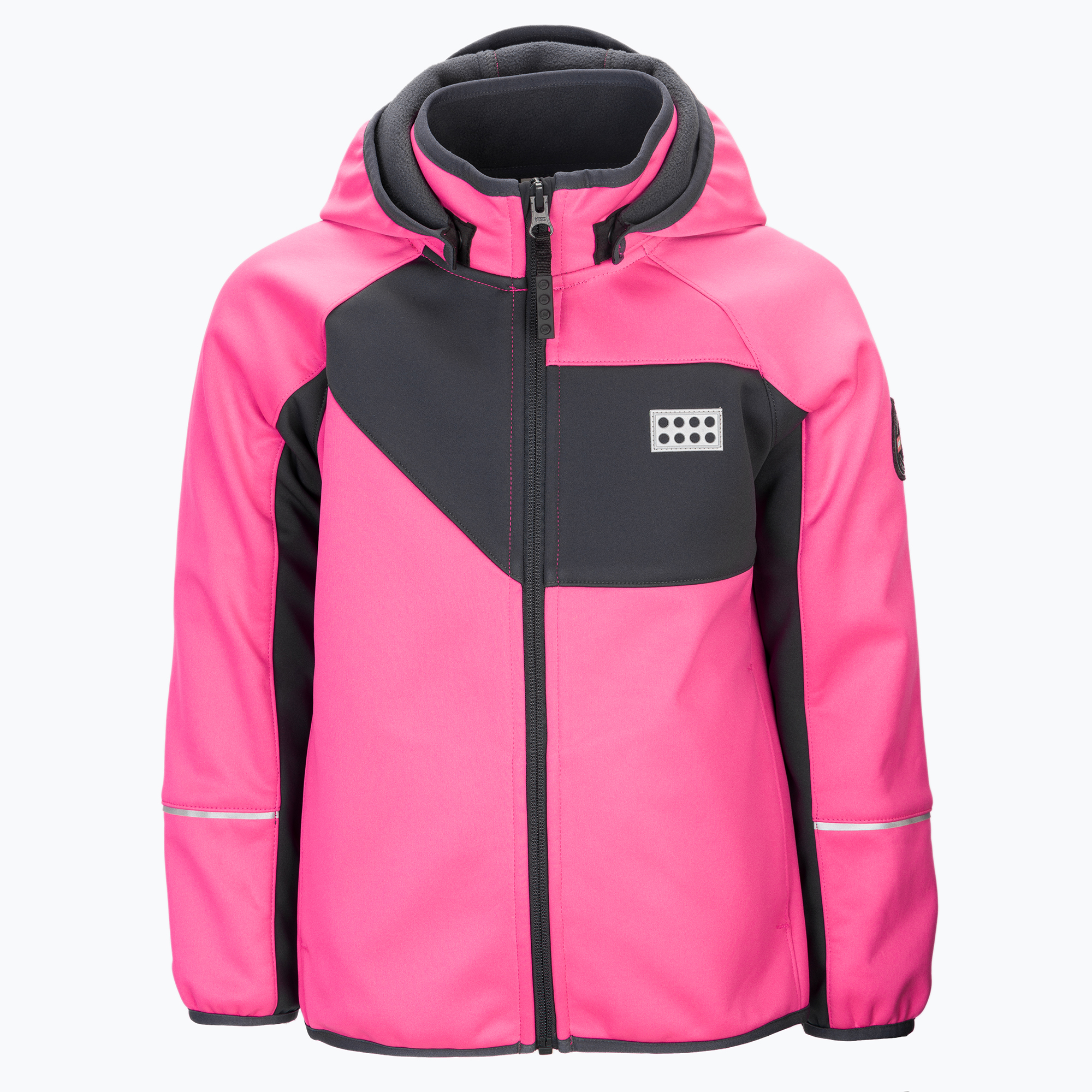 Detská multišportová bunda LEGO Lwsky pink 762 11010175 (Lwsky 762 11010175)