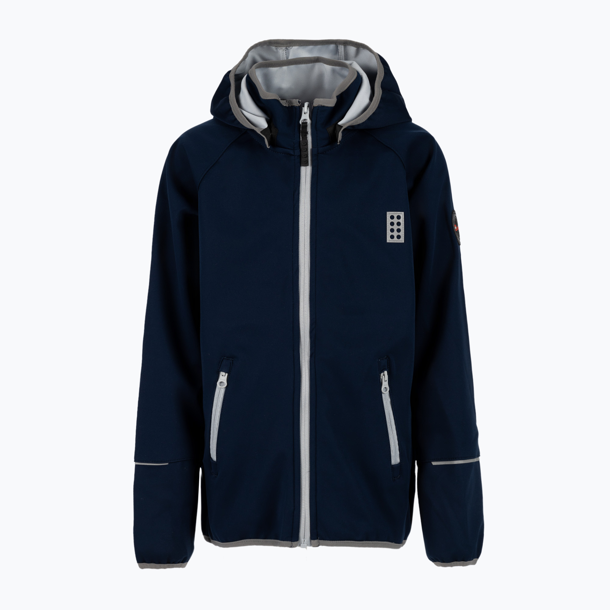 Kurtka softshell dziecięca LEGO Lwsefrit 200 dark navy 