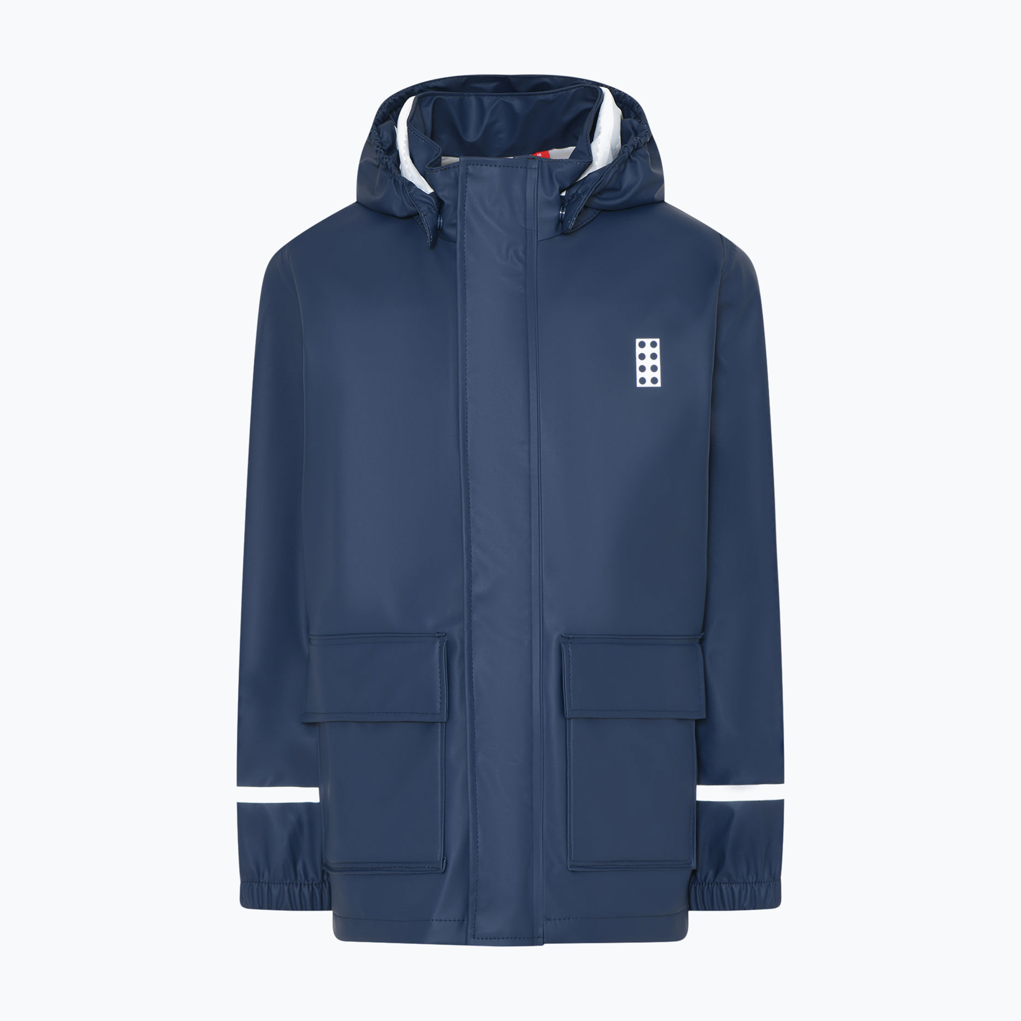 Kurtka przeciwdeszczowa dziecięca LEGO Lwjochy 201 dark navy 