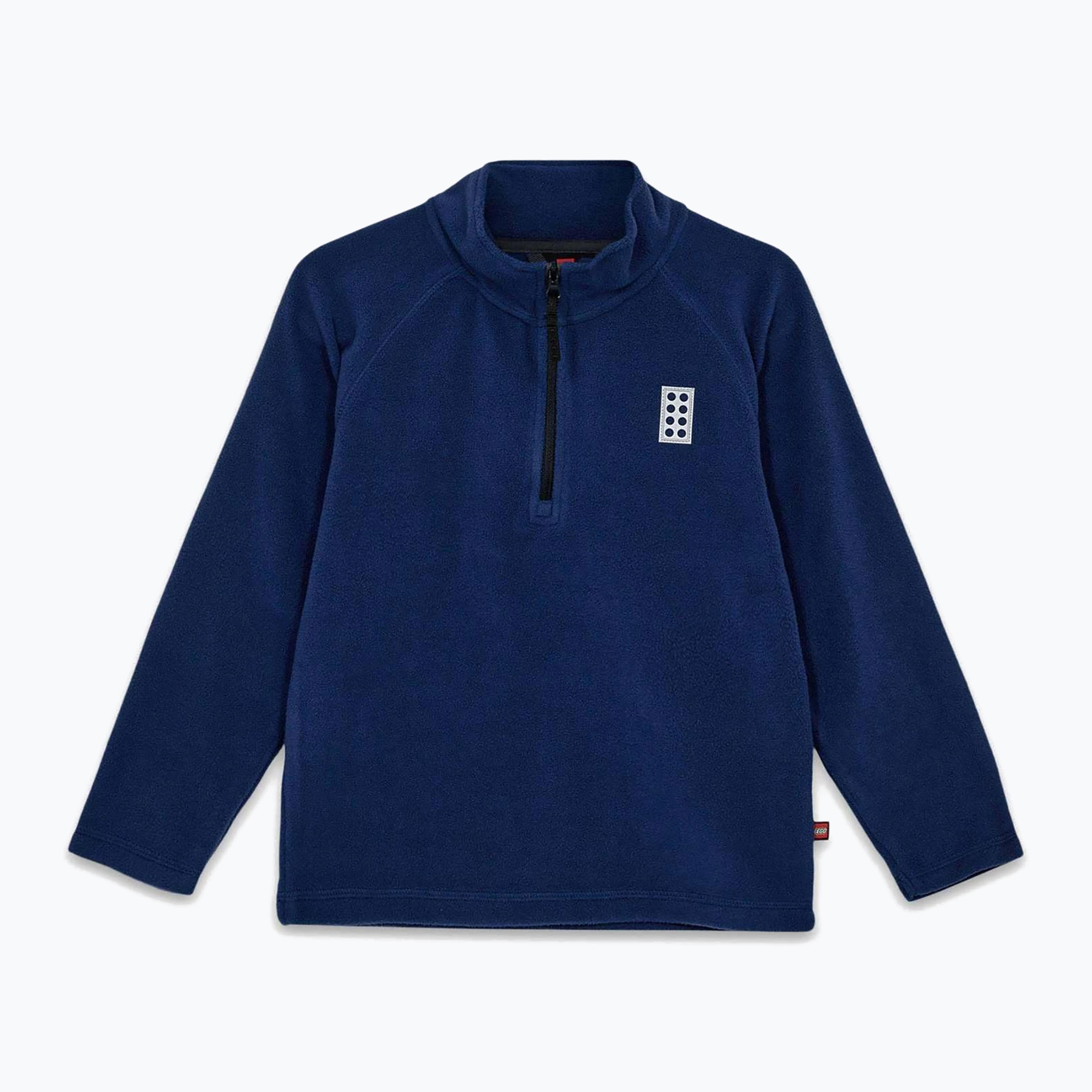 Bluza polarowa dziecięca LEGO Lwsinclair 702 navy 