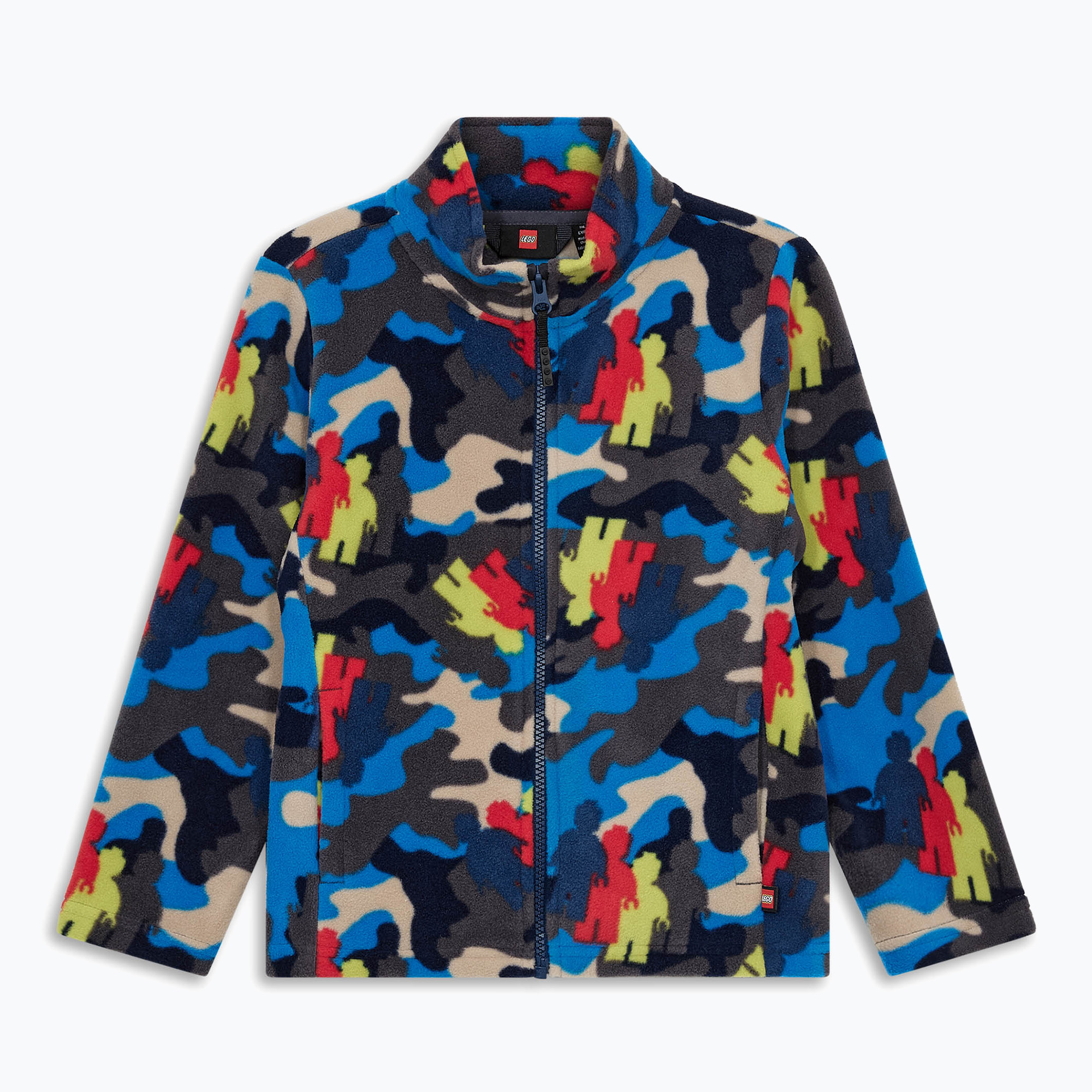 Bluza polarowa dziecięca LEGO Lwsaku 708 Fleece blue 