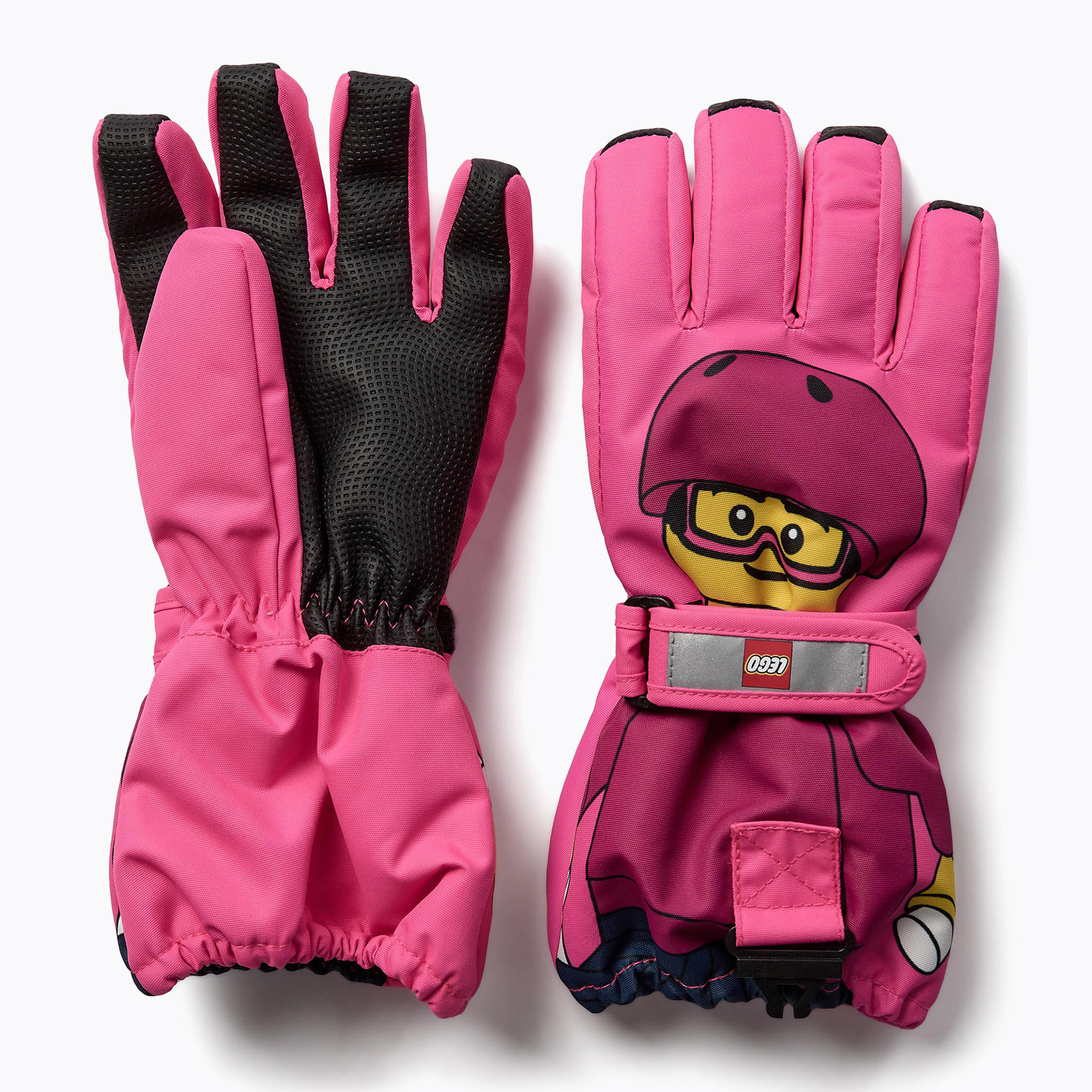Guanti LEGO Lwagan per bambini 811 rosa (122/128) (Lwagan 811 11010970)