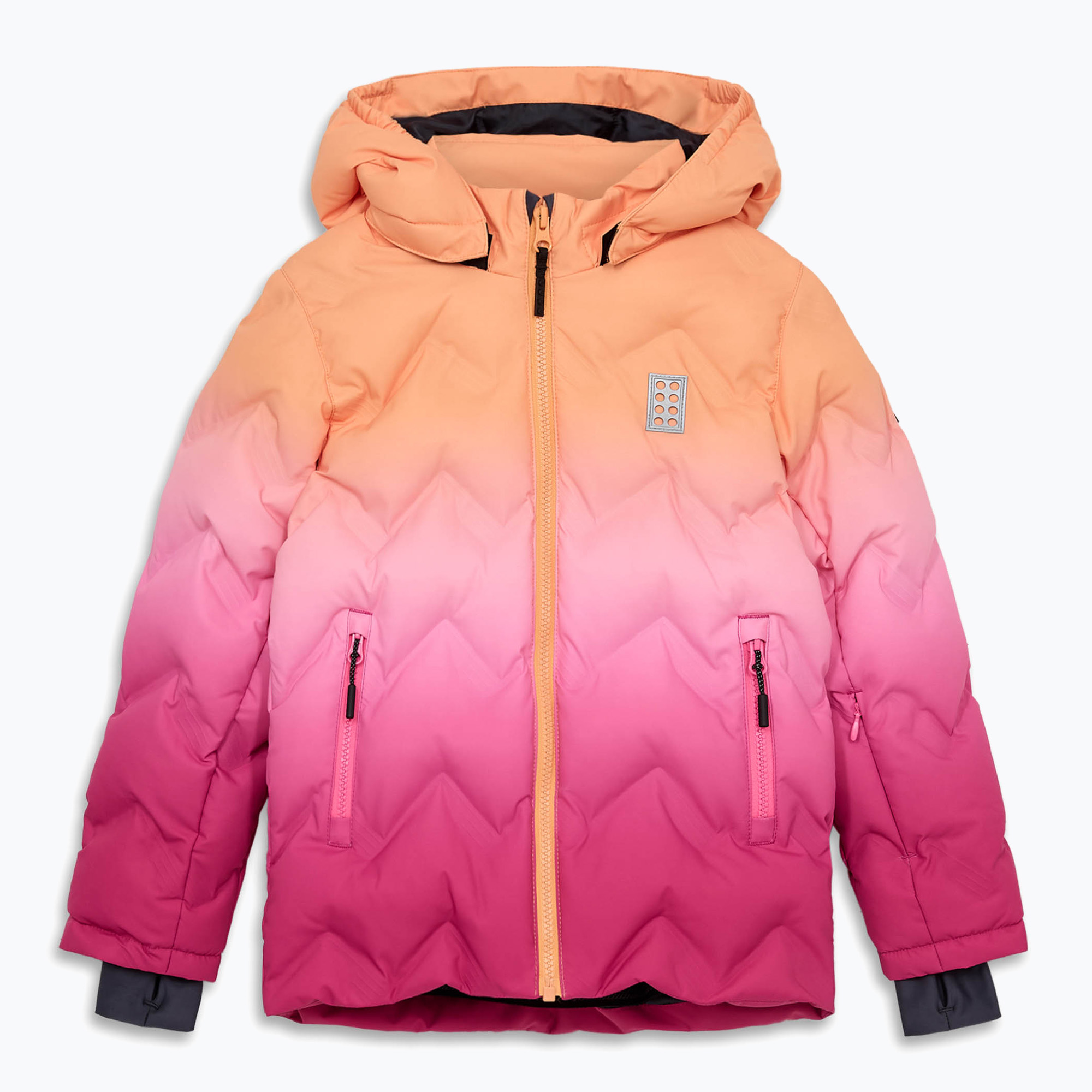 Kurtka narciarska dziecięca LEGO Lwjested 709 pink 