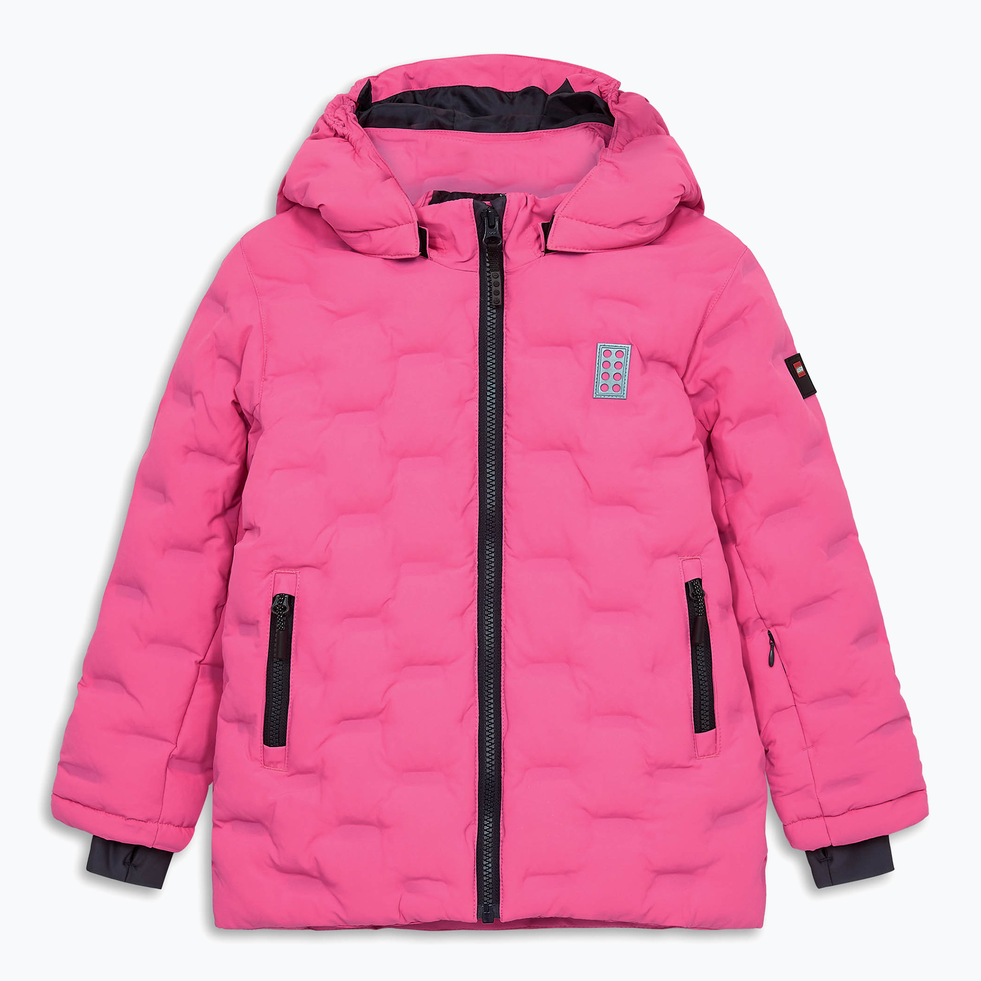 Kurtka narciarska dziecięca LEGO Lwjipe 706 pink 