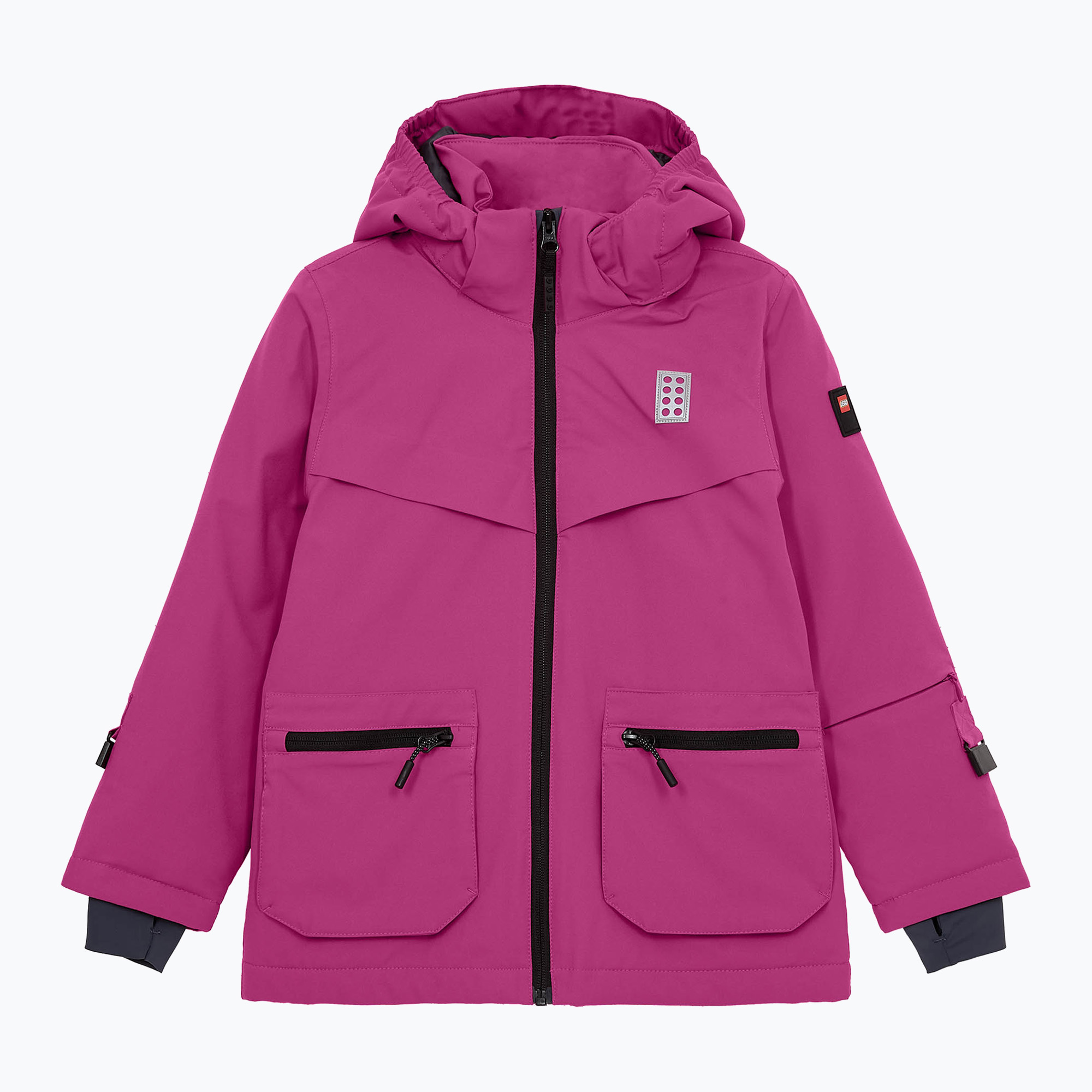 Kurtka narciarska dziecięca LEGO Lwjad 804 dark pink 