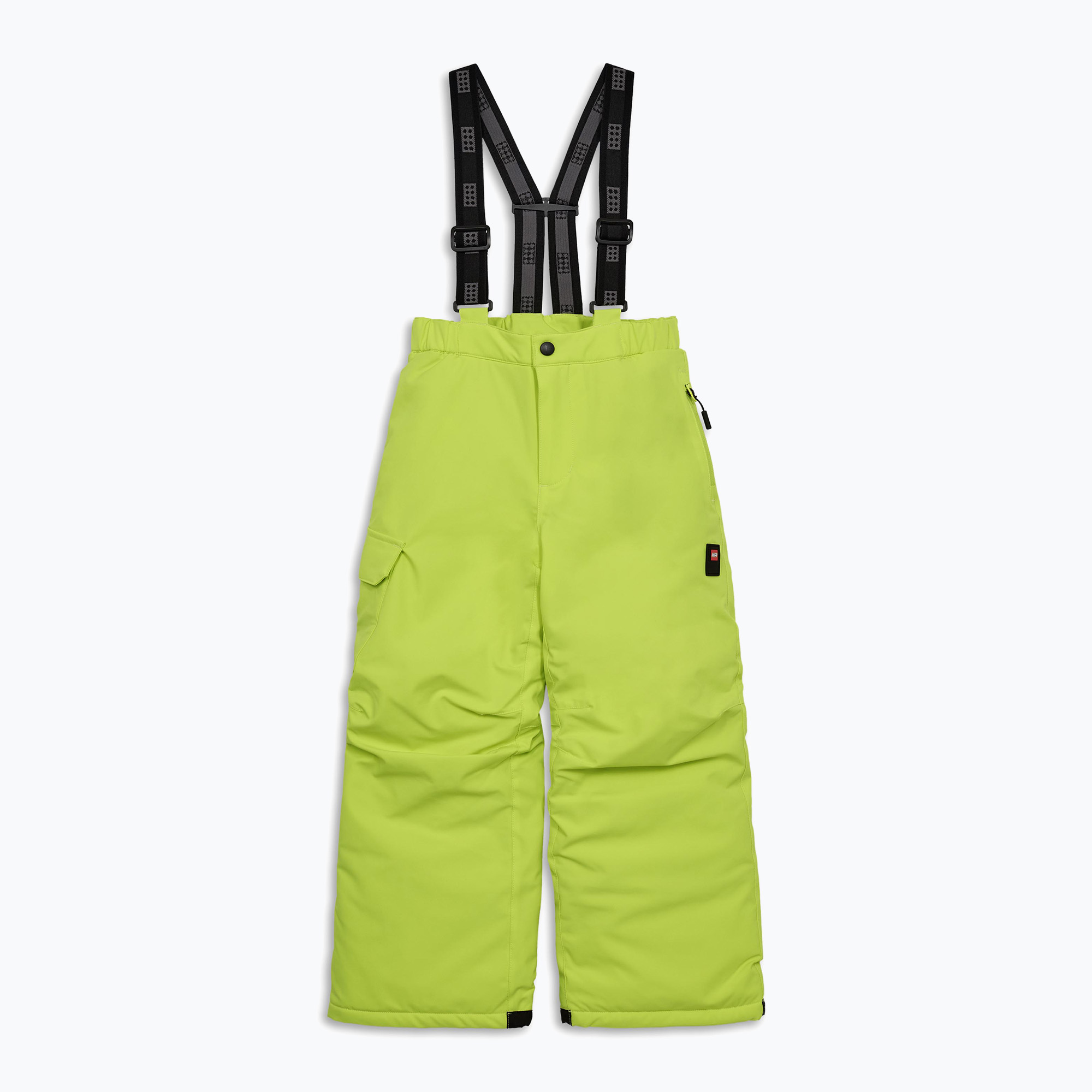 Spodnie narciarskie dziecięce LEGO Lwpayton 701 lime green 