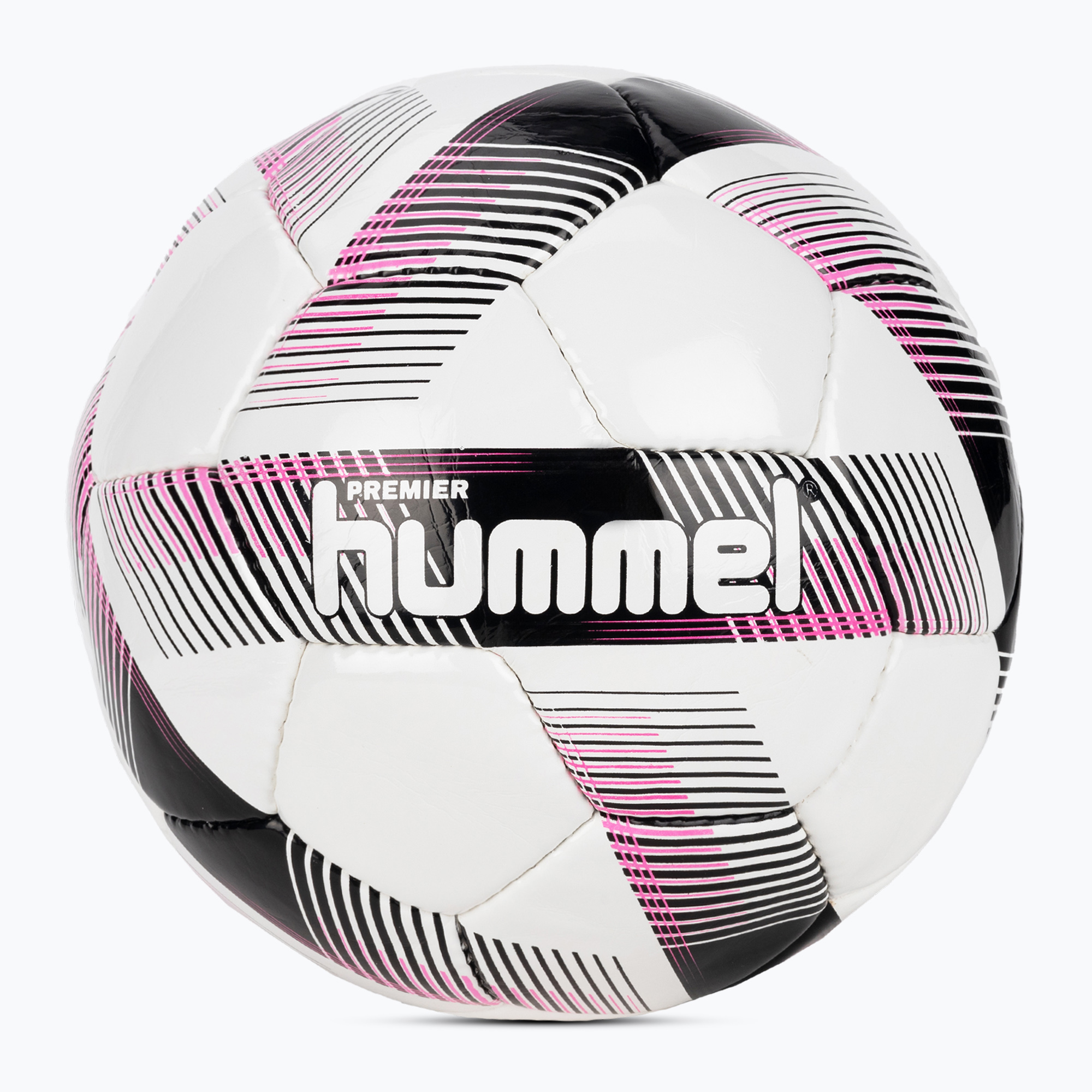 Hummel Premier FB futbalová lopta biela/čierna/ružová veľkosť 5 (Premier FB 207516-5)