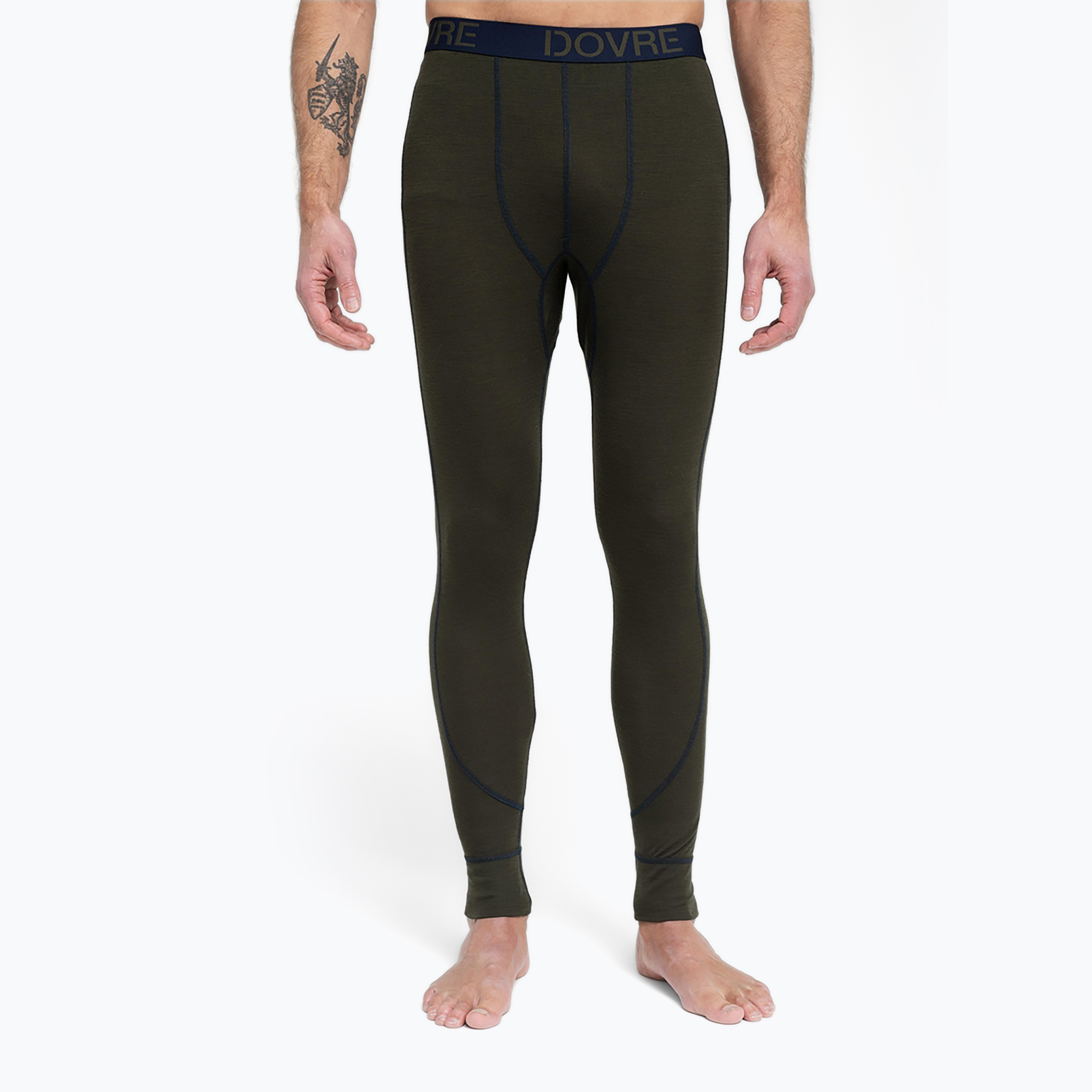 Мъжки термоактивни панталони Dovre Active Wool Bottom khaki