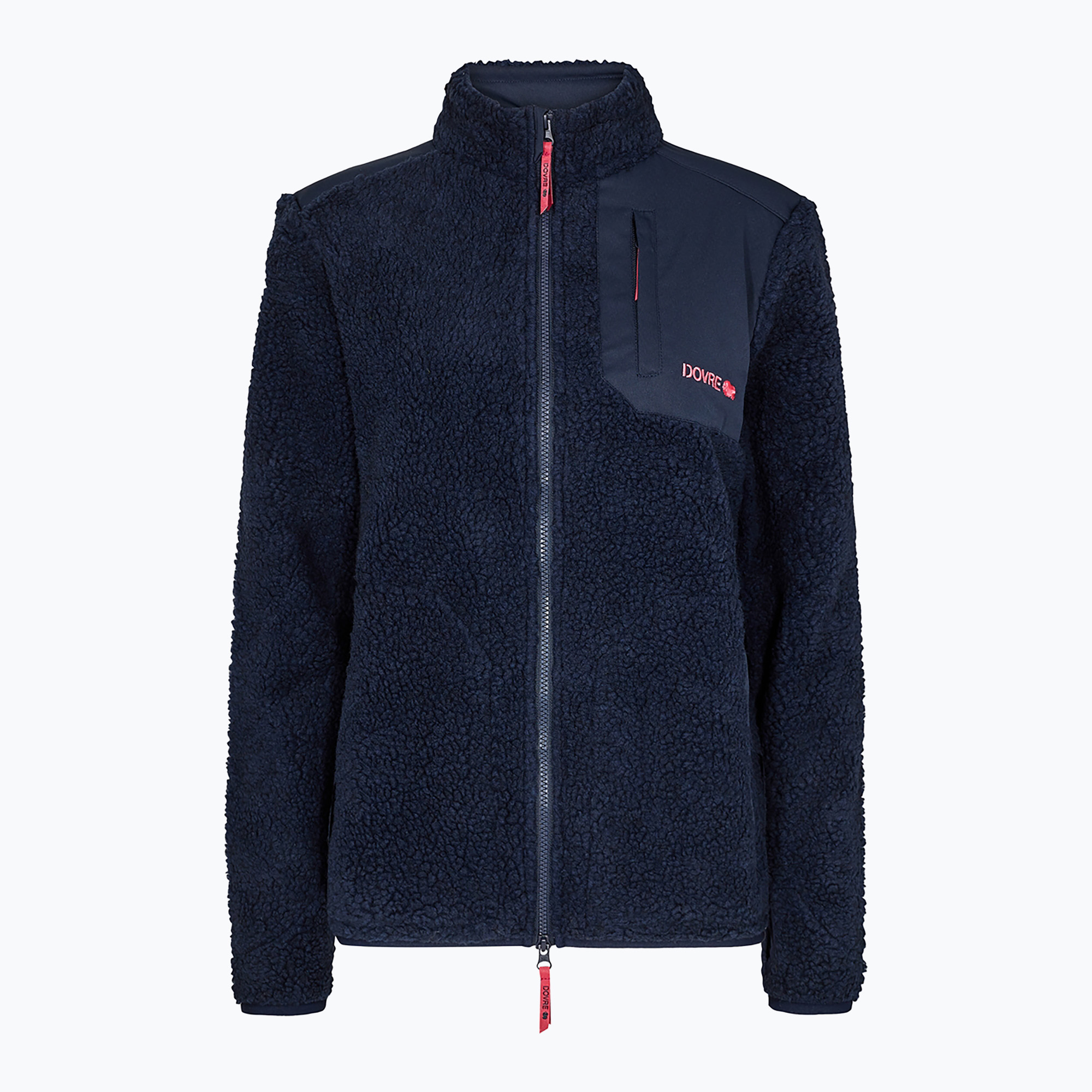 Дамски поларен суитшърт Dovre Teddy Fleece navy