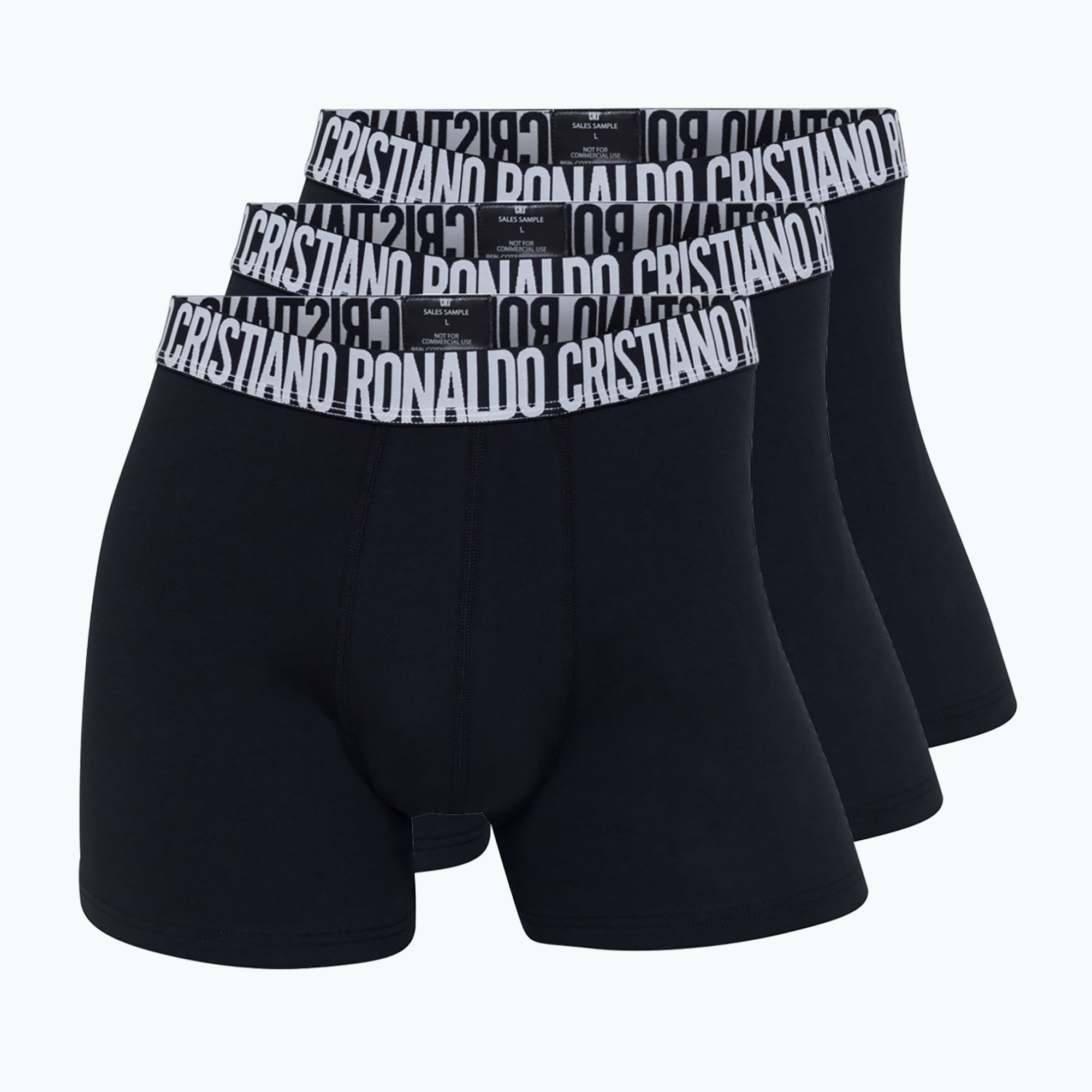 Bokserki męskie CR7 Basic Trunk 3 pack black 