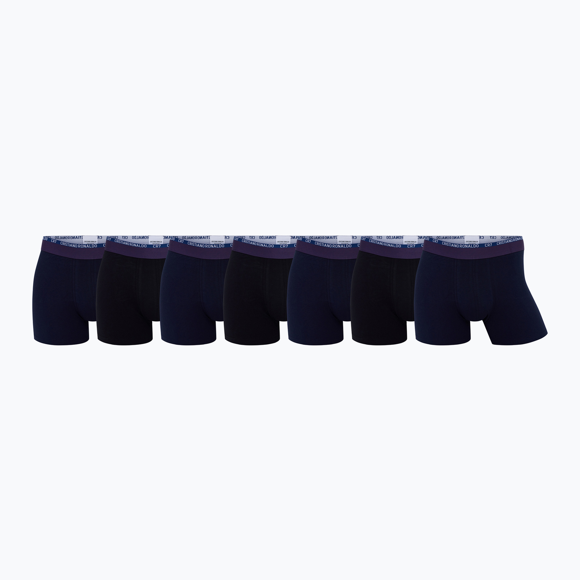 Bokserki męskie CR7 Basic Trunk 7 par 2813 multicolor 
