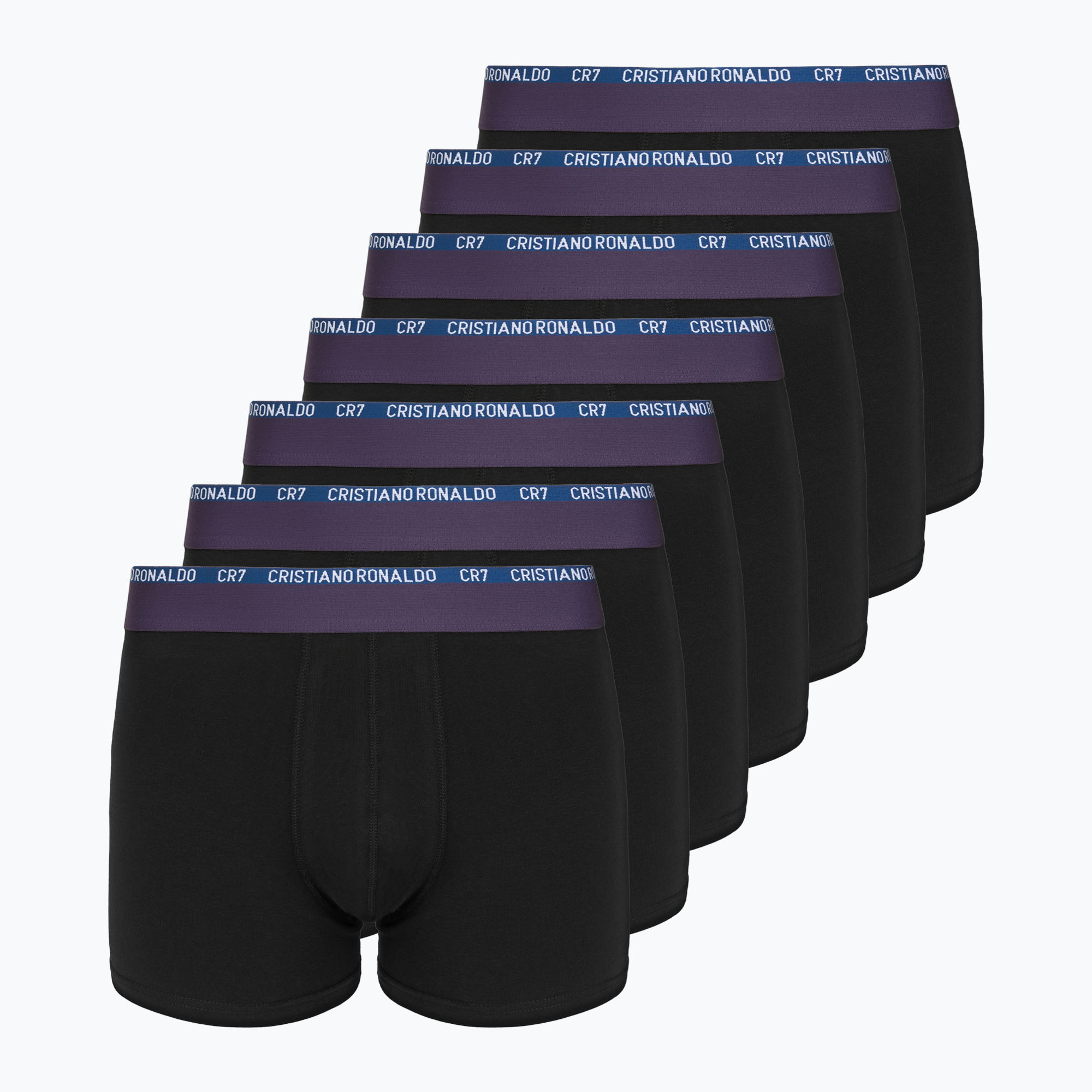 Bokserki męskie CR7 Basic Trunk 7 par 2813 multicolor 