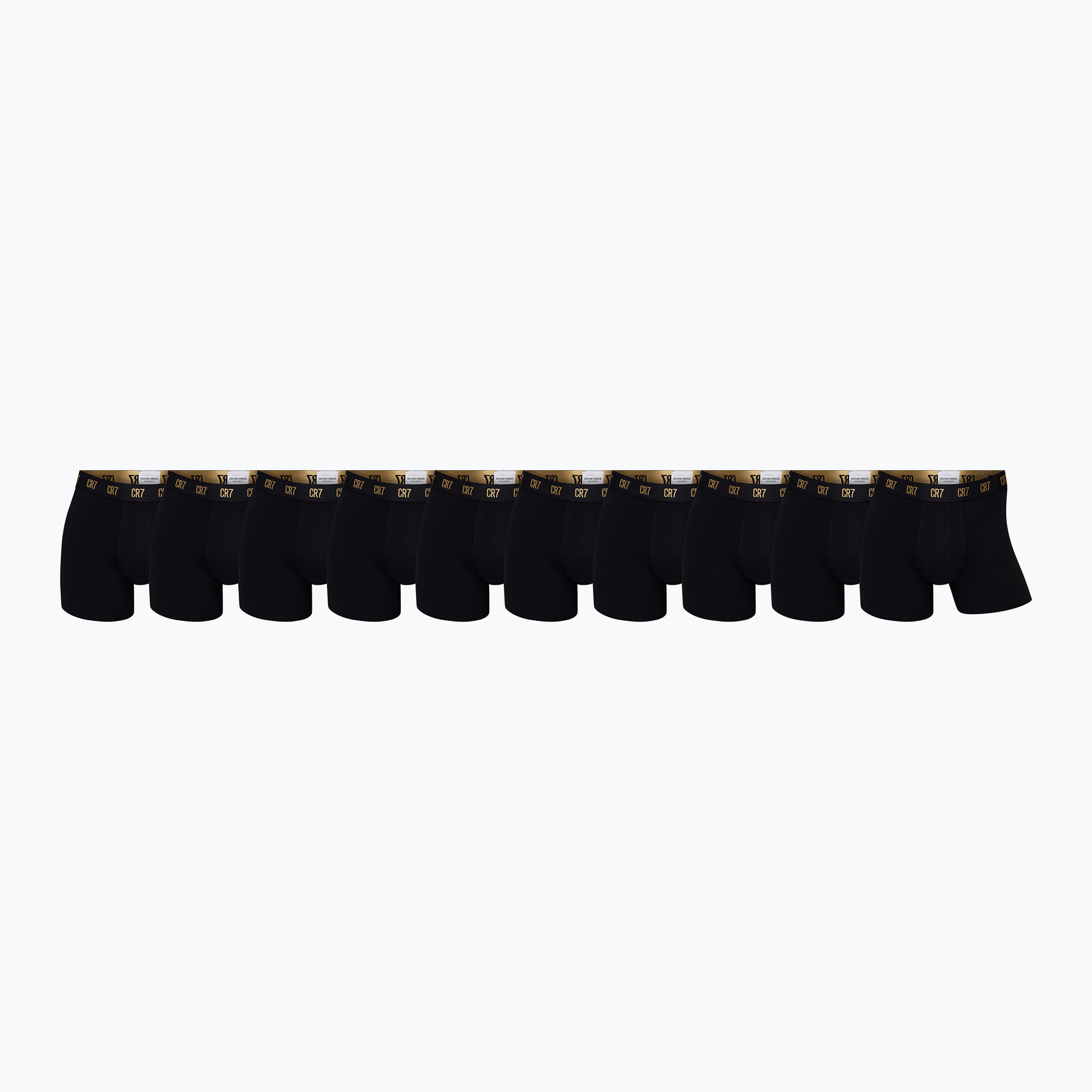 Bokserki męskie CR7 Basic Trunk 7 par 2816 black 