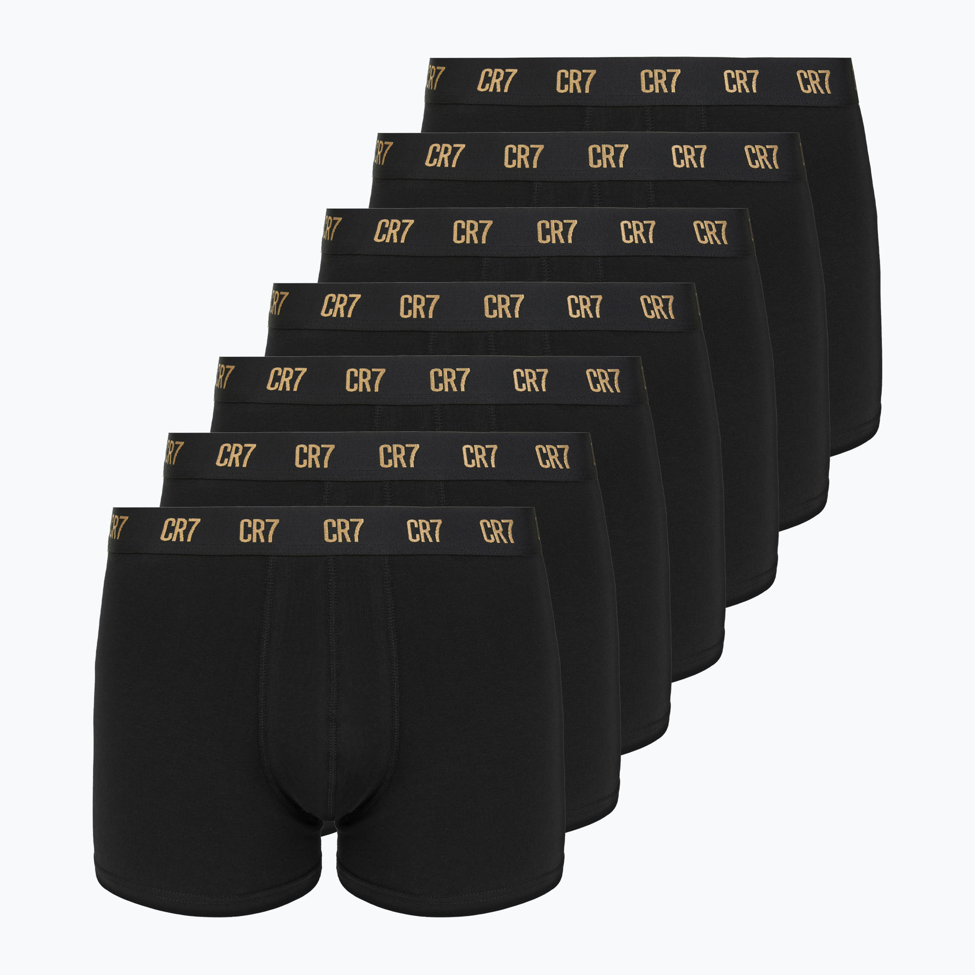 Bokserki męskie CR7 Basic Trunk 7 par 2816 black 