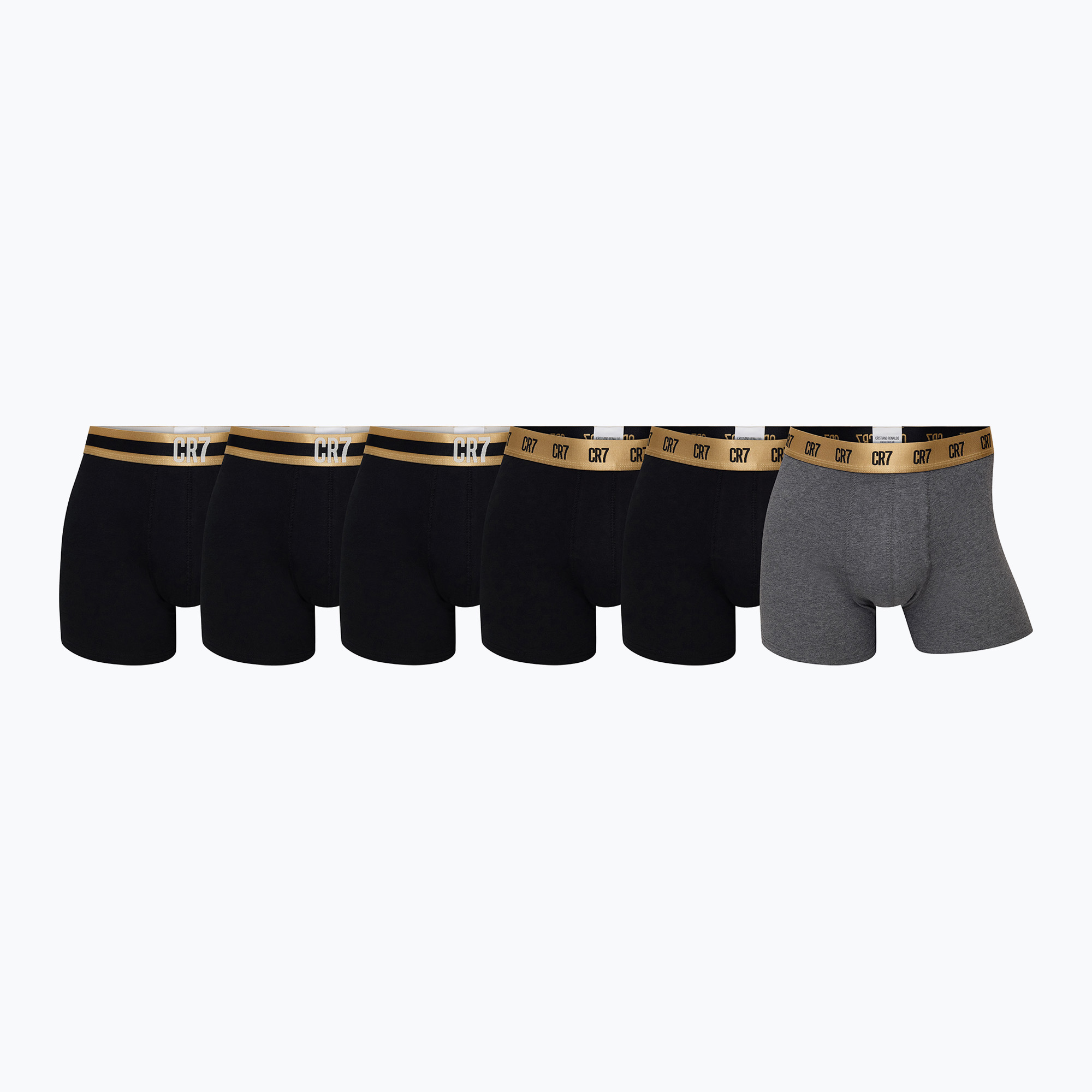 Bokserki męskie CR7 Basic Trunk 6 par multicolour 