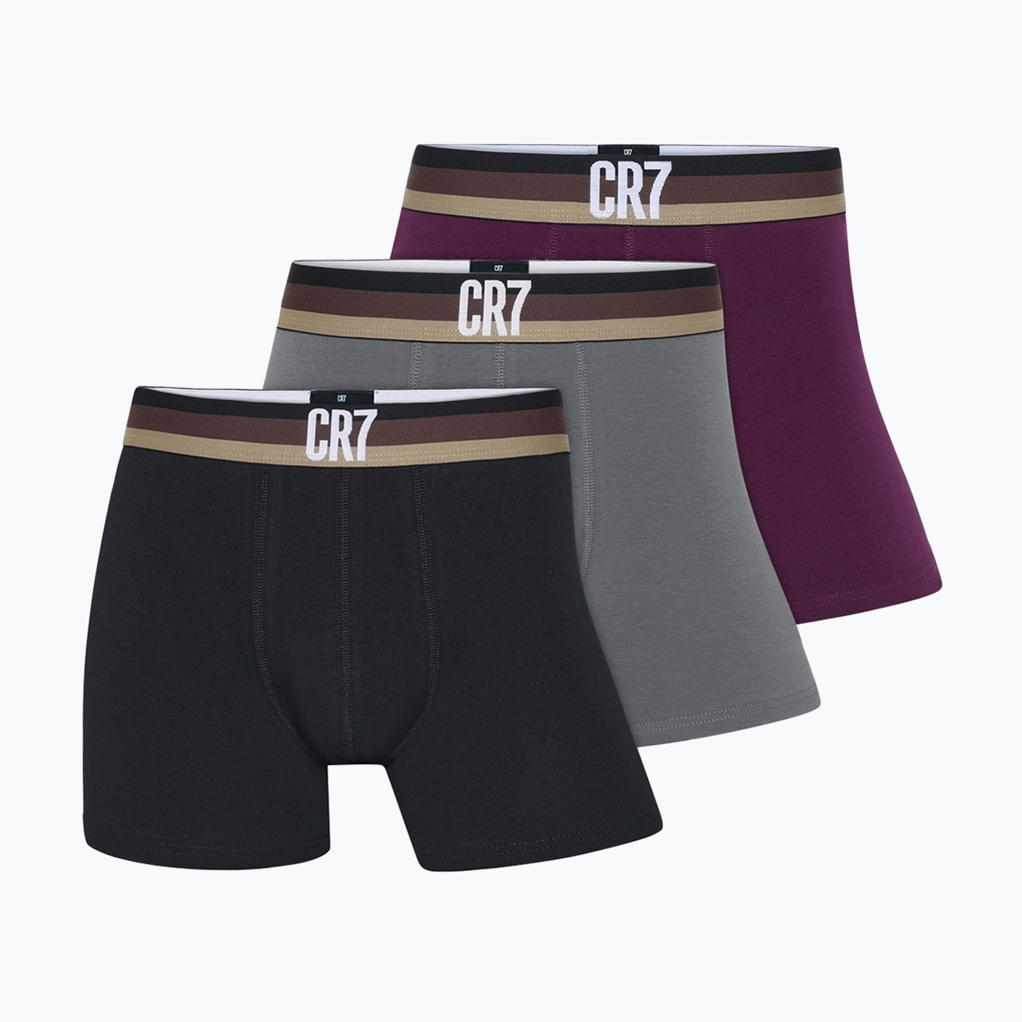 Мъжки боксерки CR7 Basic Trunk 3 multicolour pairs