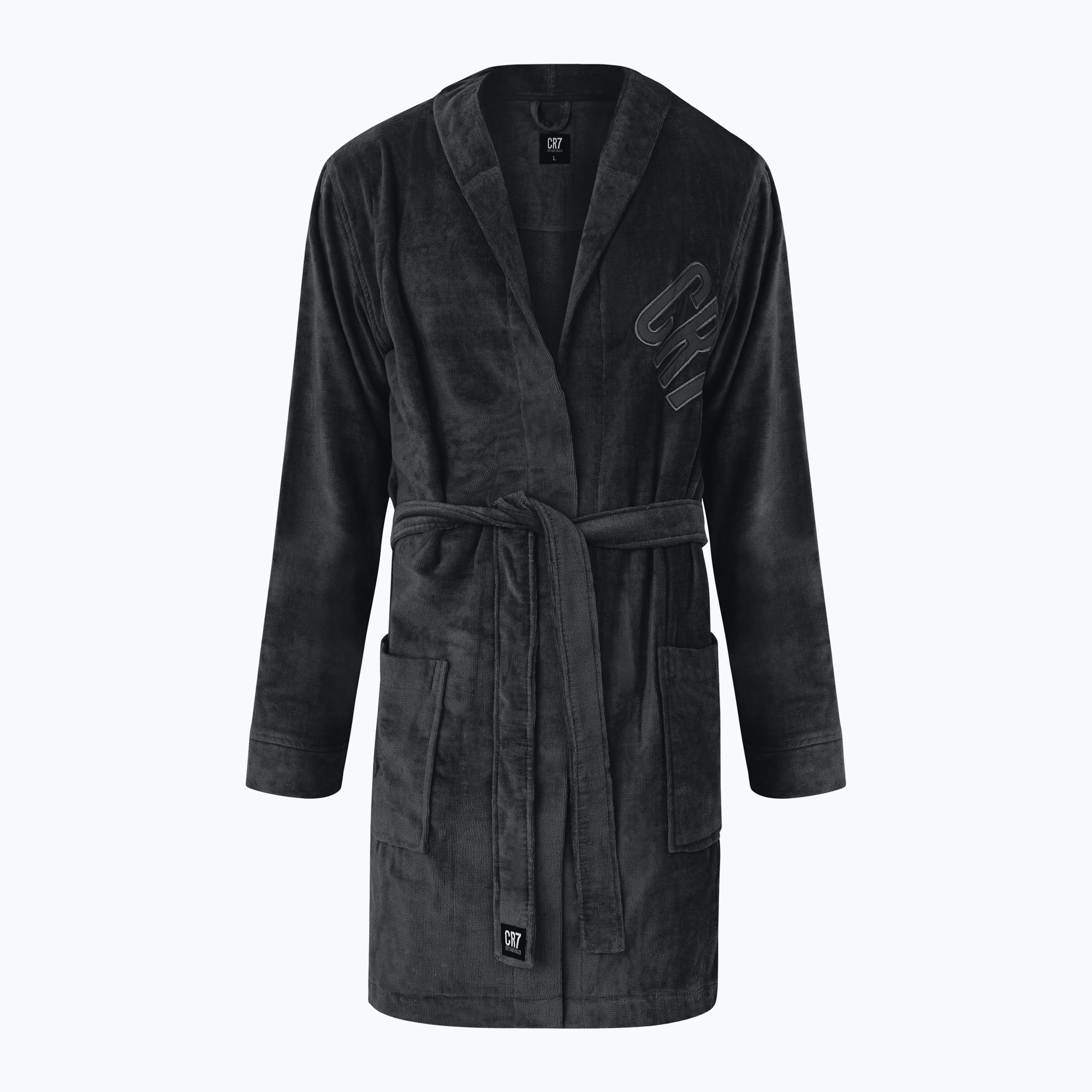 Мъжки халат CR7 Bathrobe grey