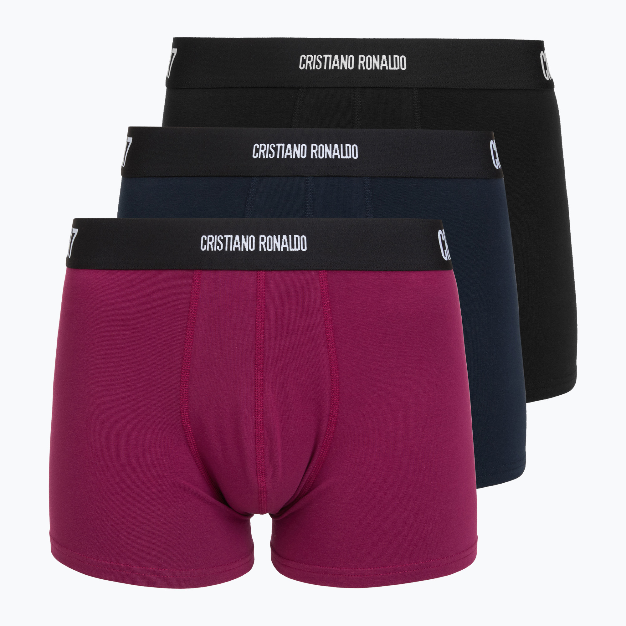 Bokserki męskie CR7 Basic Trunk 3 pack multicolour