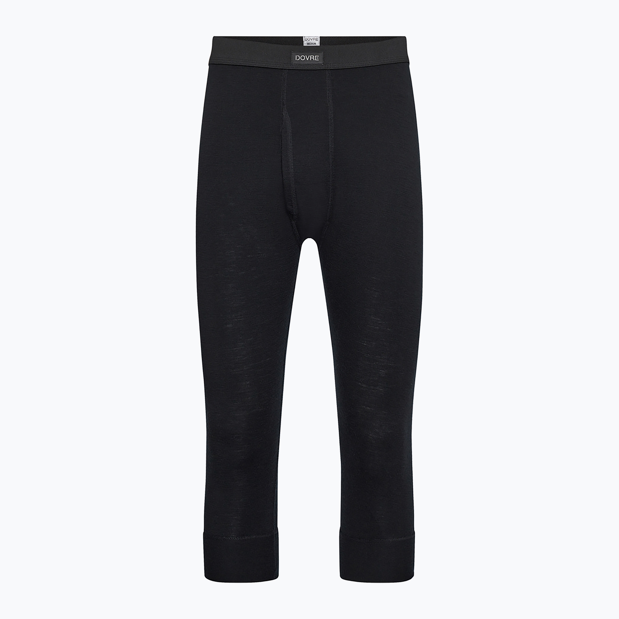 Мъжки термоактивни панталони Dovre Wool Long Johns 3/4 black