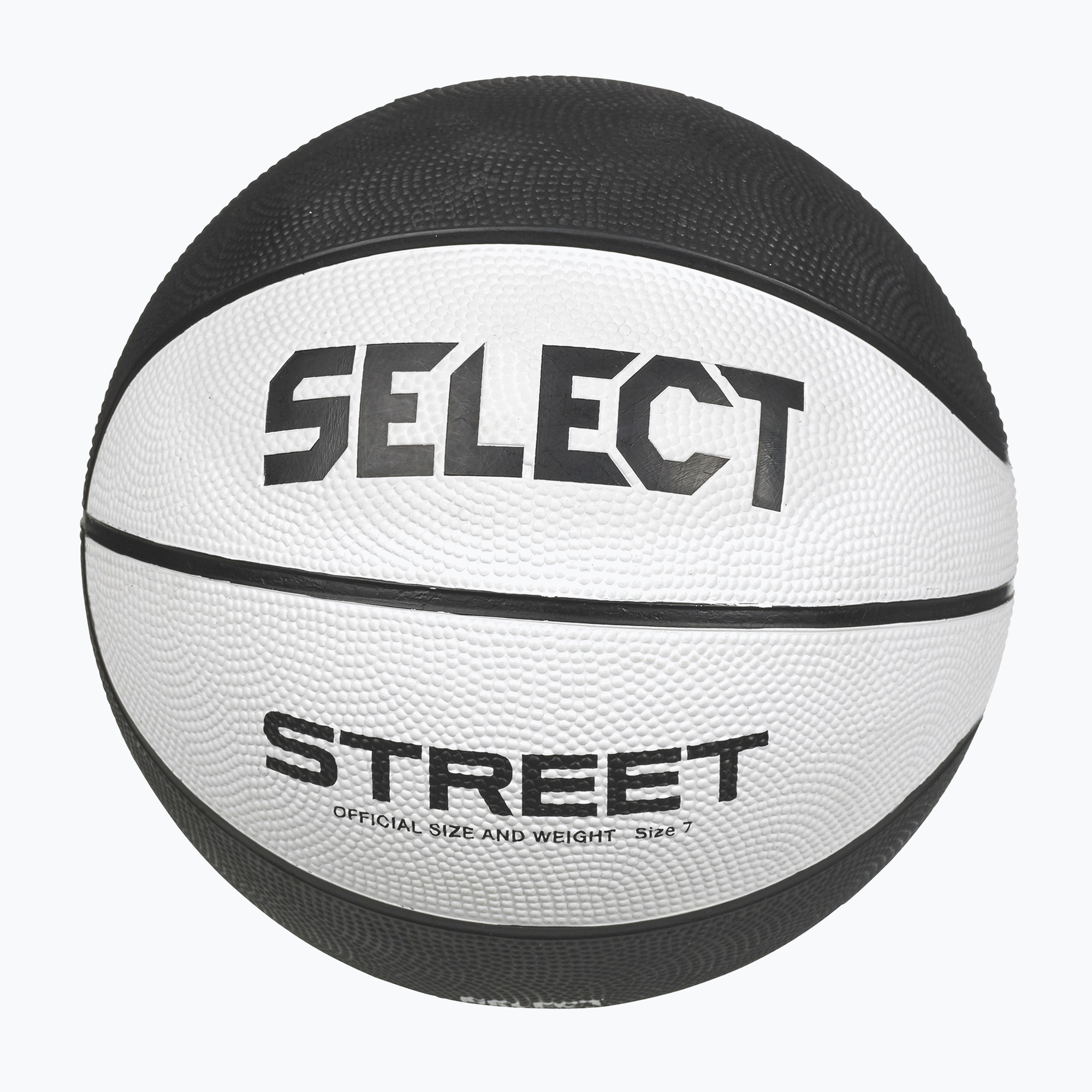 Children's basketball SELECT Basketball Street v23 white/black size 7 (7)