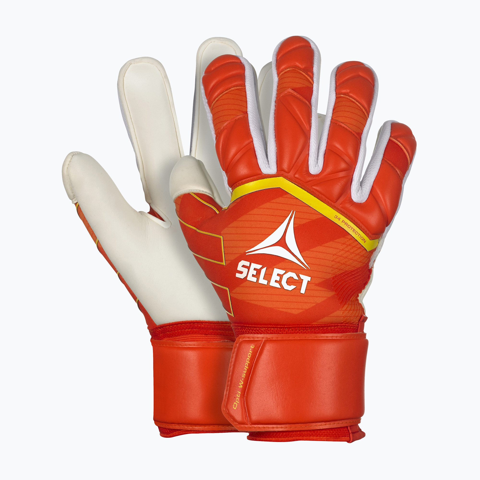 SELECT 34 Protection v24 portocaliu/alb mănuși de portar pentru copii SELECT 34 Protection v24 portocaliu/alb (34 Protection v24 500077)