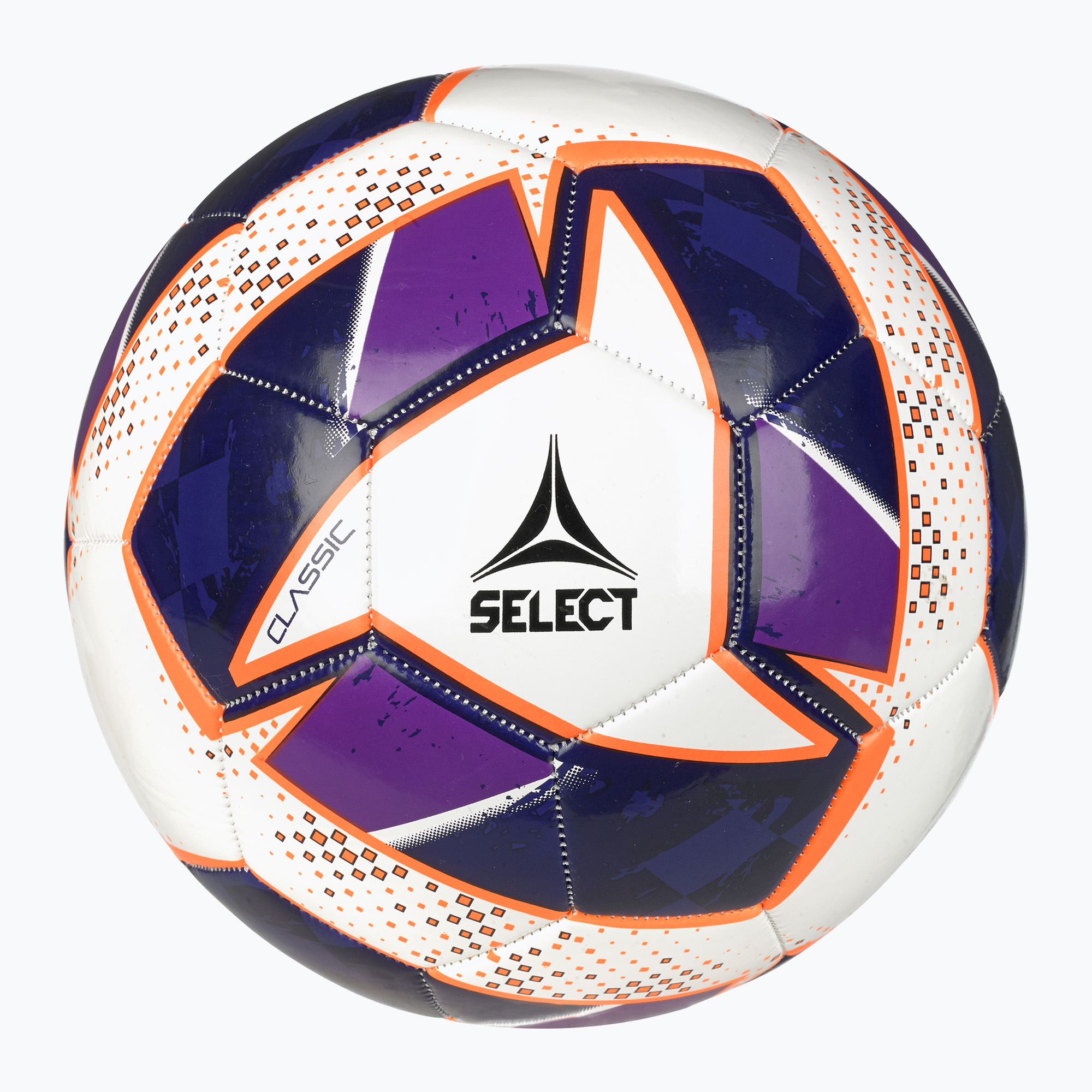 Футболна топка SELECT Classic v24 white/purple размер 5