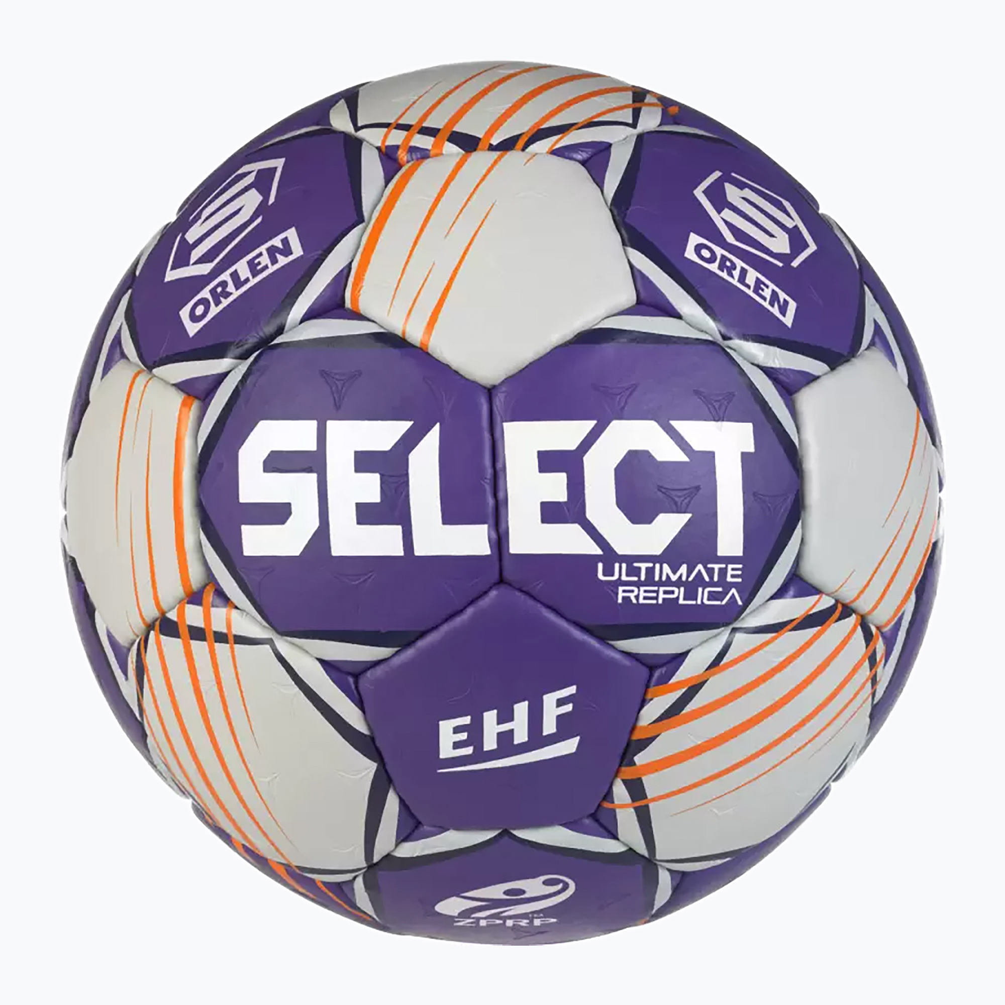 Piłka do piłki ręcznej SELECT Ultimate Replica Orlen Superliga v24 EHF grey/purple rozmiar 2